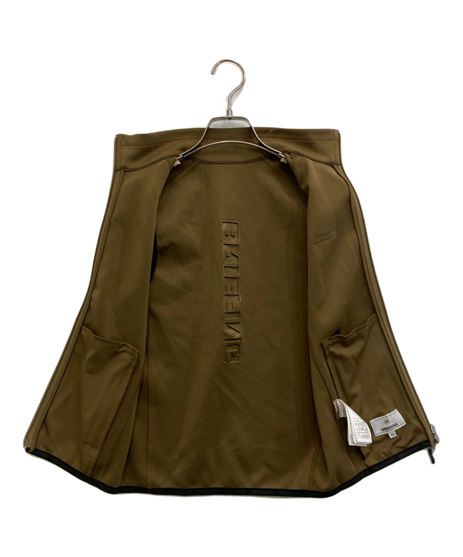 中古・古着通販】BRIEFING (ブリーフィング) 3D Logo VEST ブラウン
