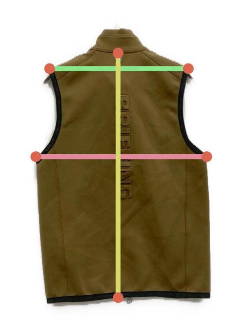 中古・古着通販】BRIEFING (ブリーフィング) 3D Logo VEST ブラウン