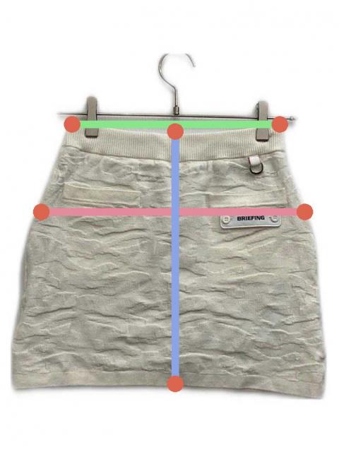 中古・古着通販】BRIEFING (ブリーフィング) ミニスカート ホワイト