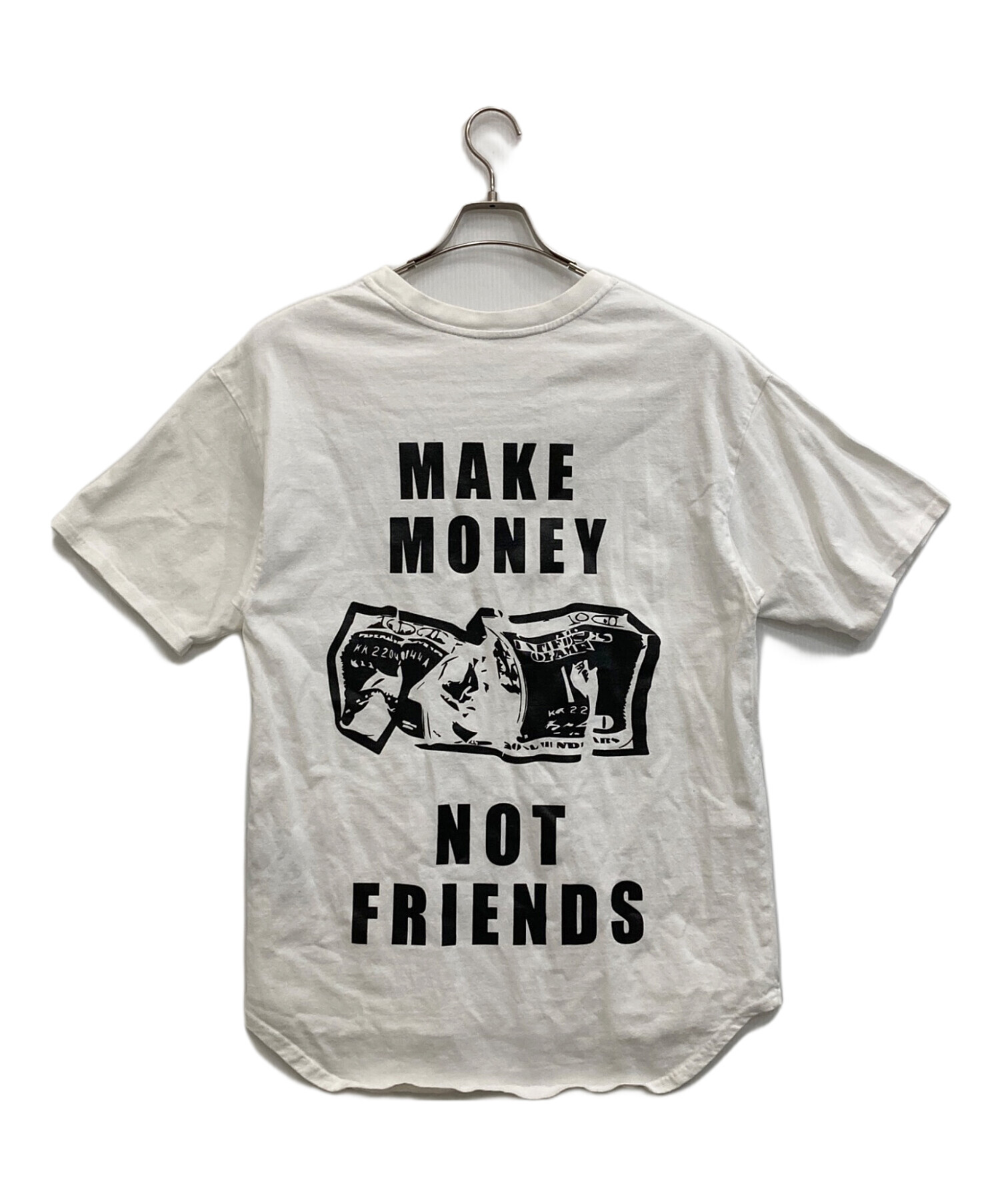 中古・古着通販】CVTVLIST (カタリスト) MAKE MONEY TEE ホワイト