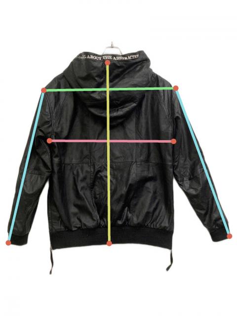 TALKING ABOUT THE ABSTRACTION レザーパーカー 中古・古着通販】TALKING ABOUT THE ABSTRACTION (トーキング アバウト