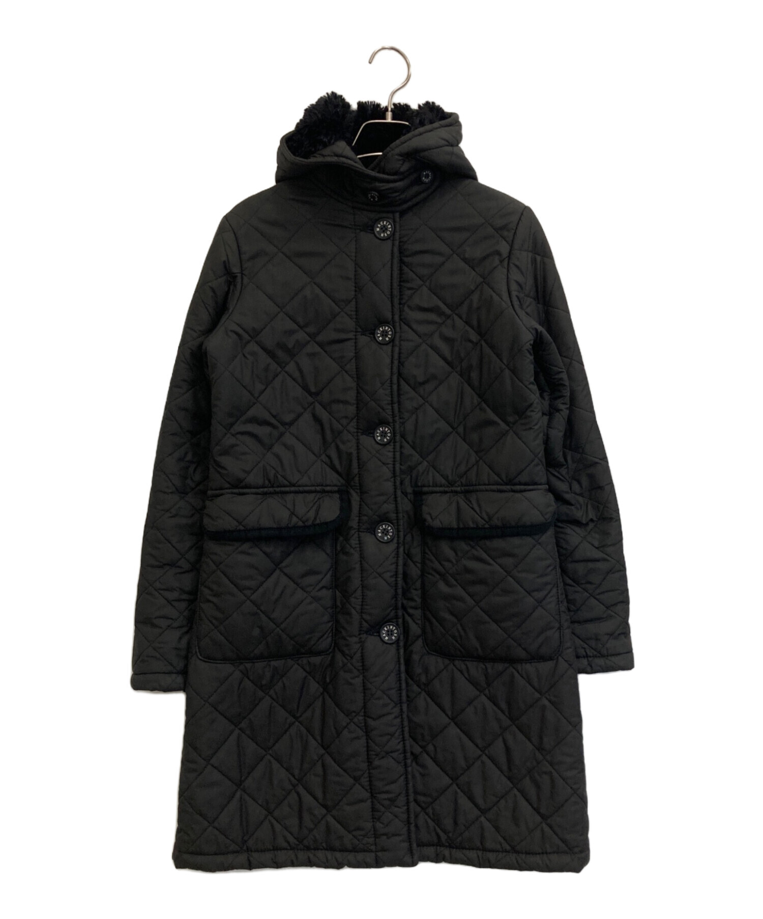 マッキントッシュ　キルティングボアコート　黒 中古・古着通販】MACKINTOSH (マッキントッシュ) 裏ボアキルティング
