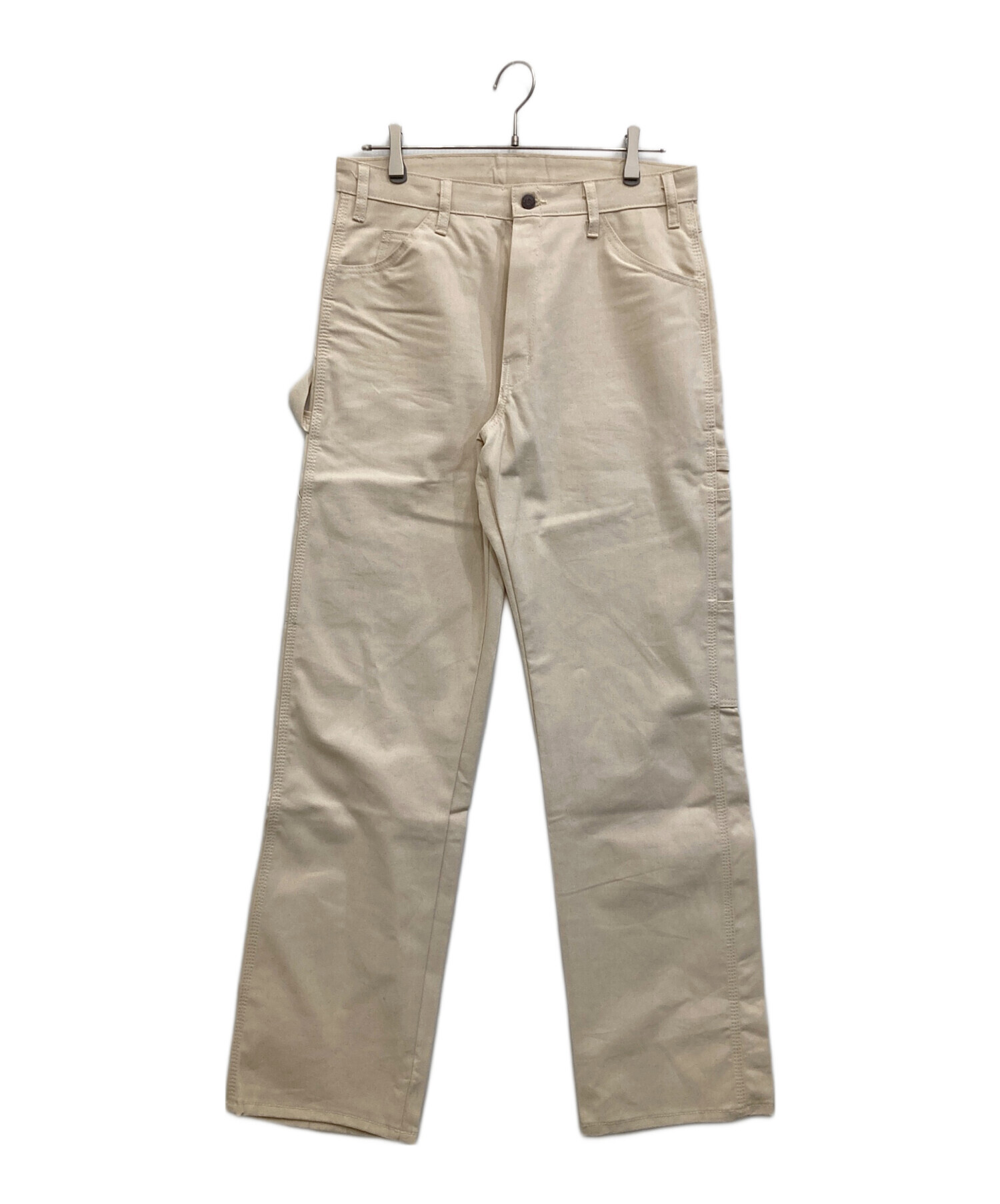 【送料無料㉛】 USA 古着 Dickies ディッキーズ ペインター パンツ 中古・古着通販】Dickies (ディッキーズ) ペインターパンツ アイボリー