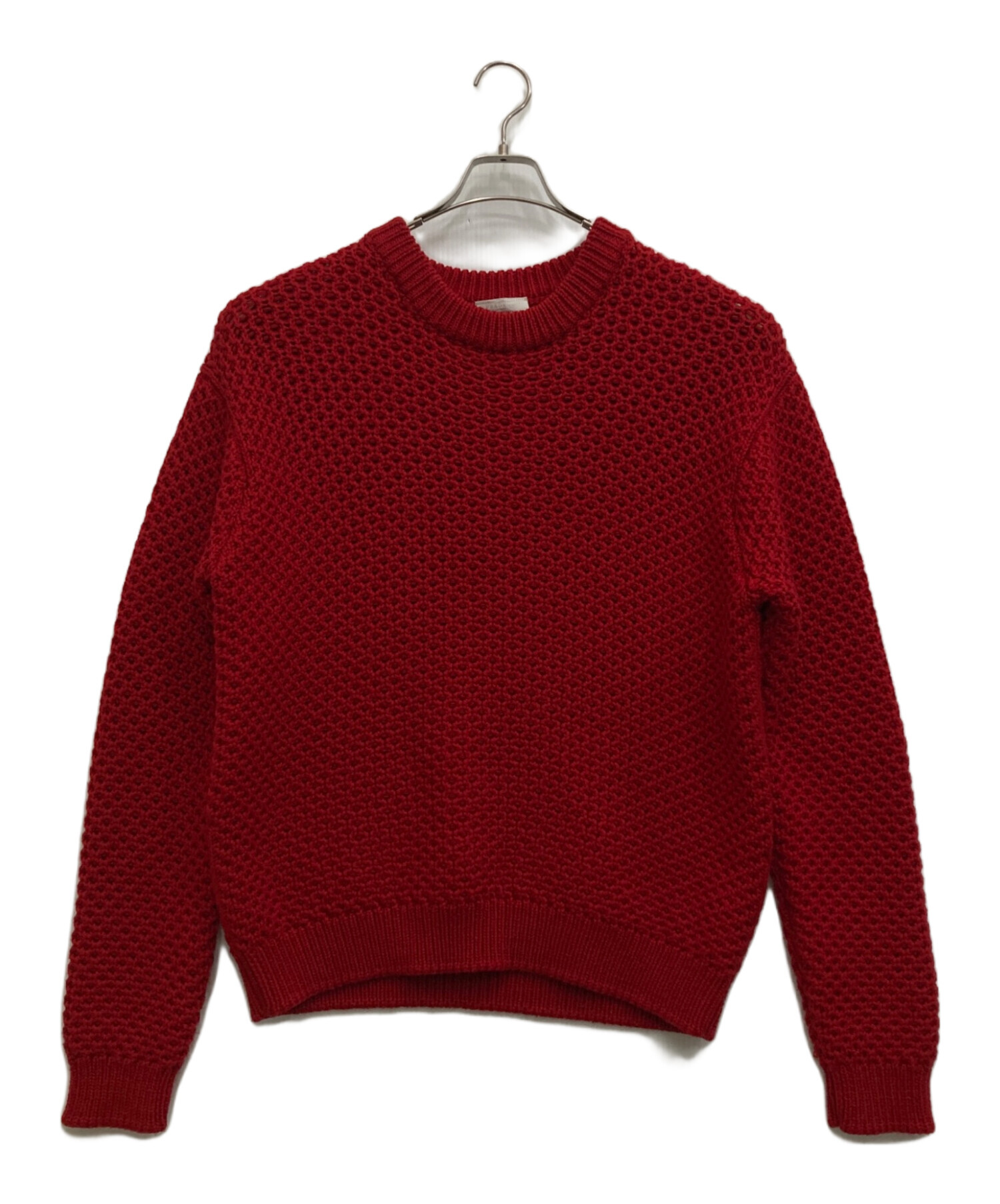 中古・古着通販】PRADA (プラダ) ウールニット レッド サイズ:56