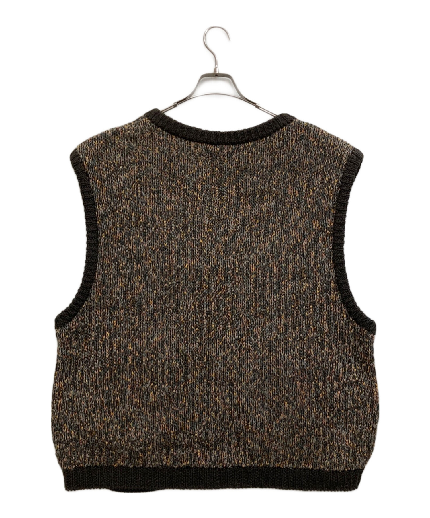 ENCOMING ニットベスト 中古・古着通販】ENCOMING (インカミング) KNITTED TWO POCKET VEST