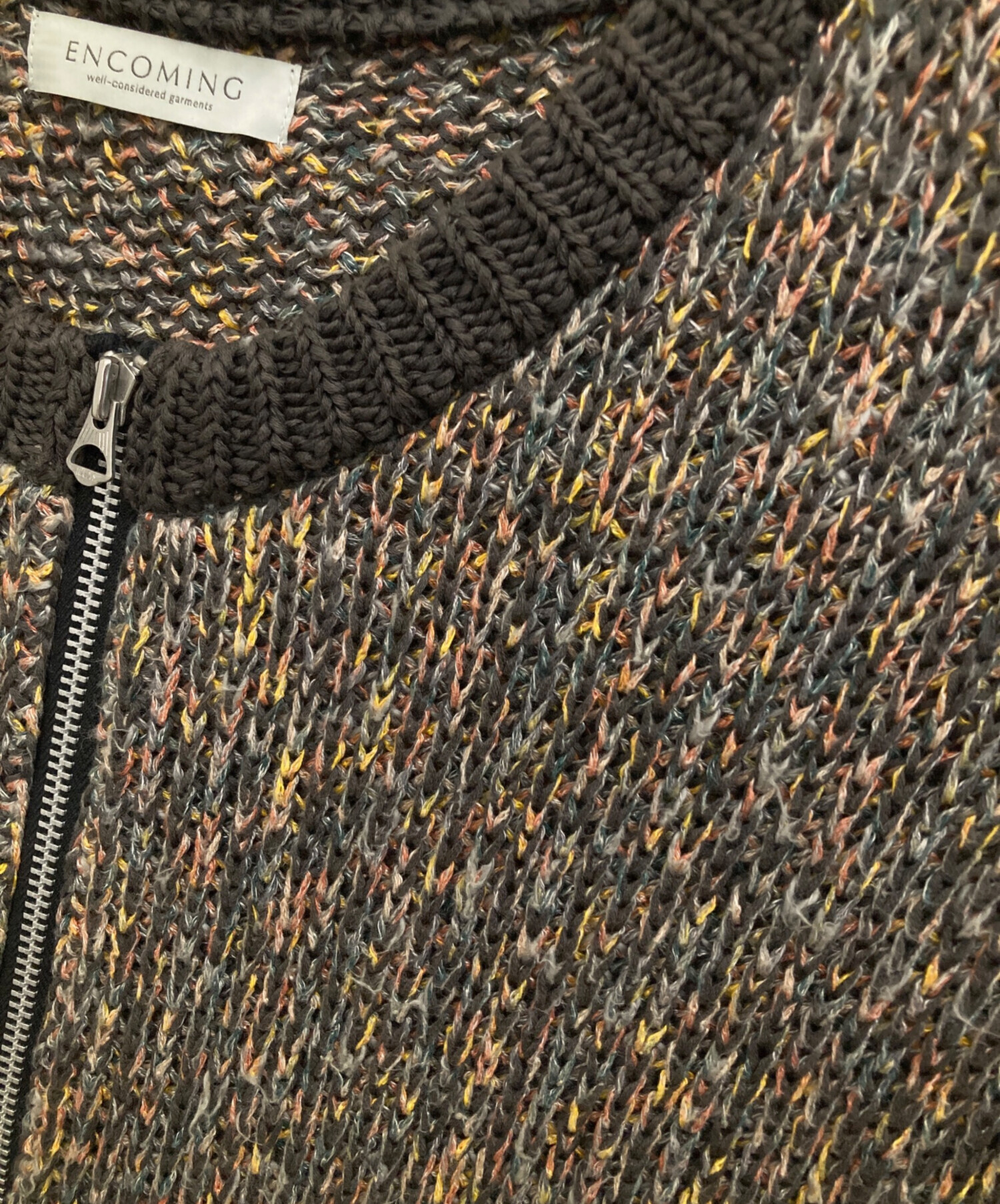 中古・古着通販】ENCOMING (インカミング) KNITTED TWO POCKET VEST