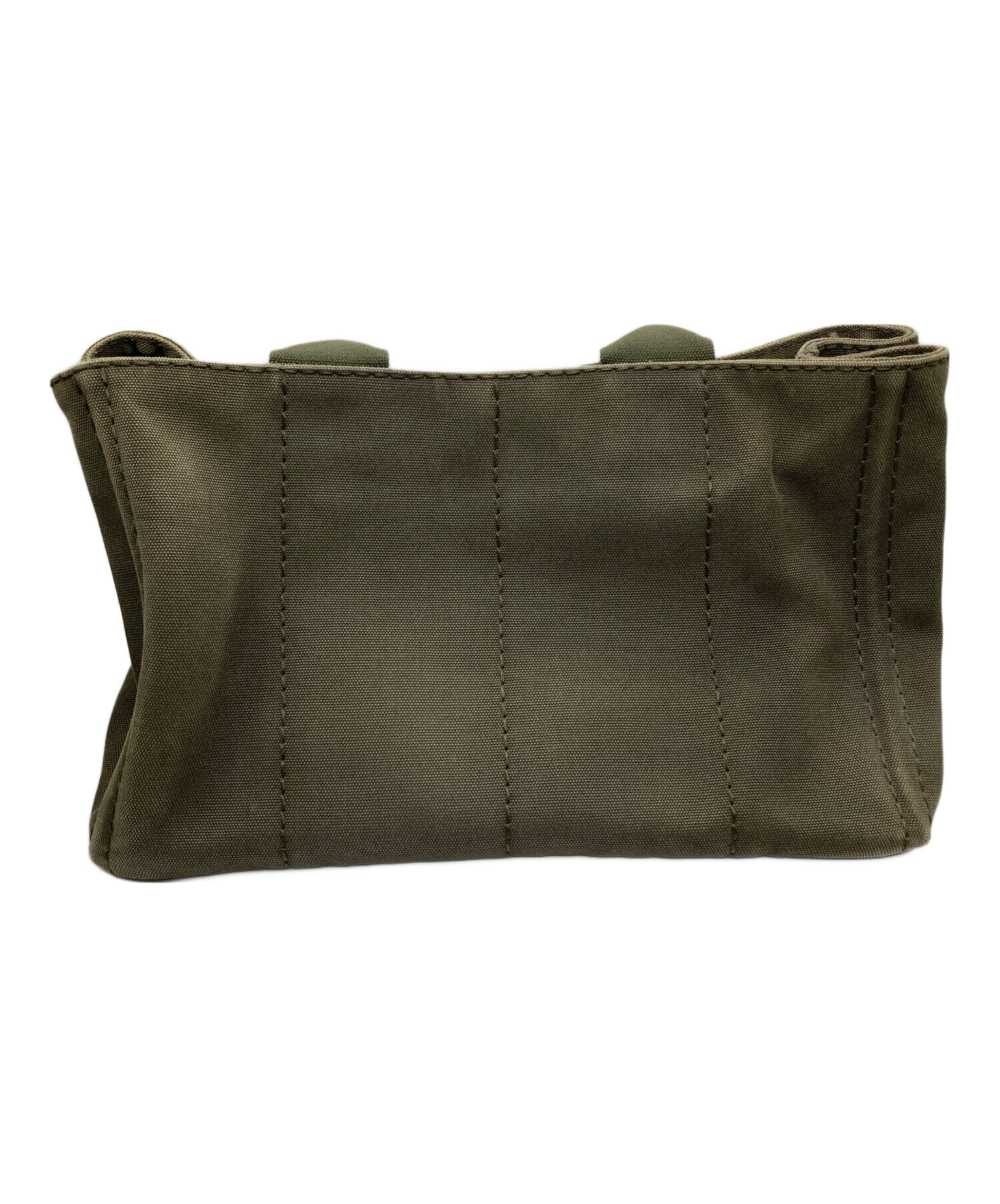 中古・古着通販】PRADA (プラダ) 2WAYカナパトートバッグ カーキ 