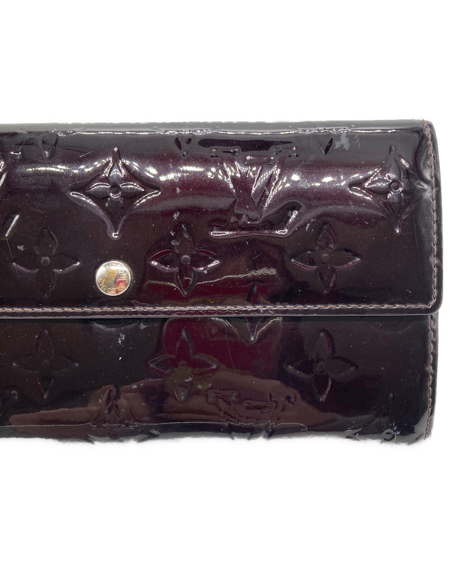 中古・古着通販】LOUIS VUITTON (ルイ ヴィトン) エナメル長財布
