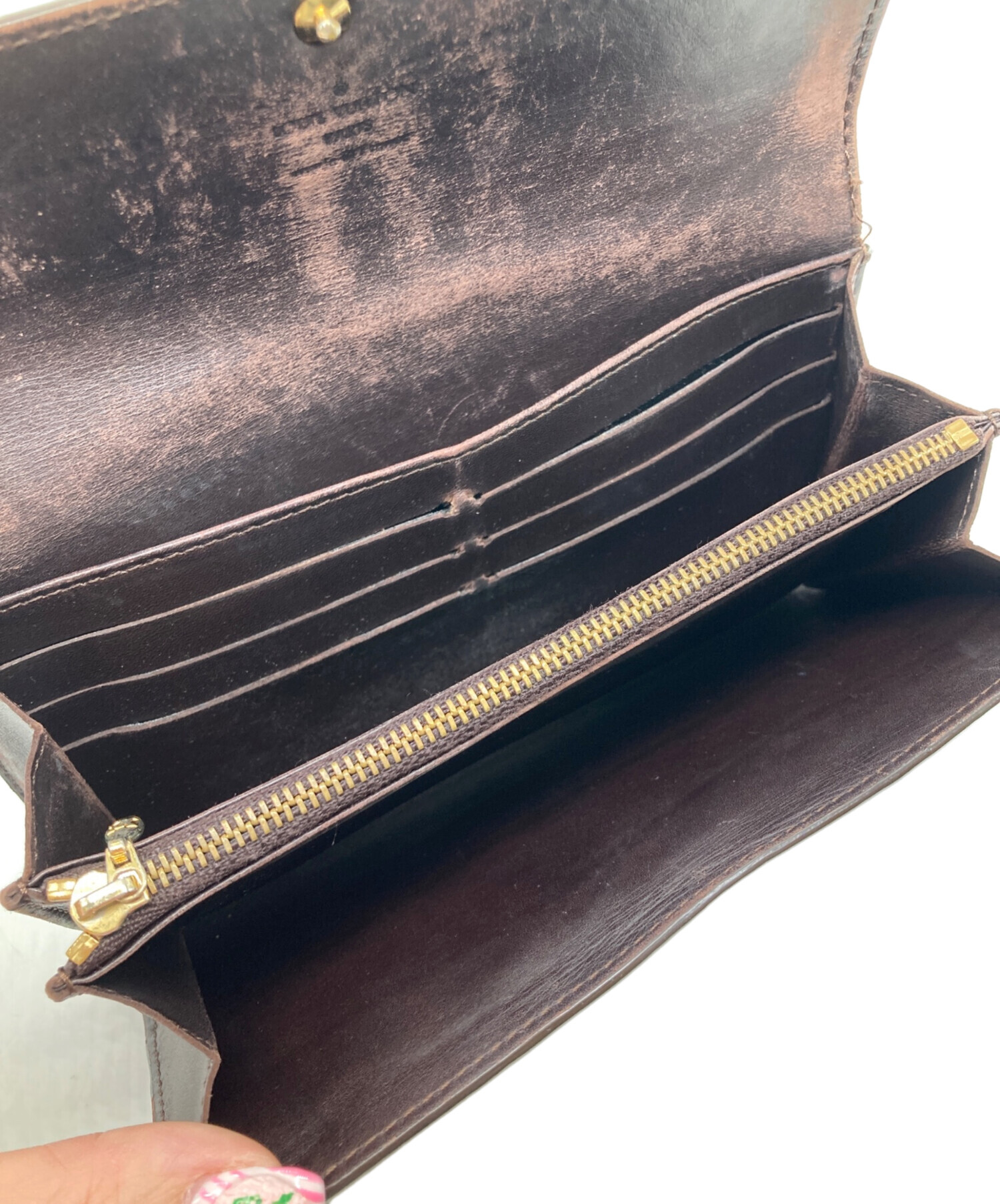 中古・古着通販】LOUIS VUITTON (ルイ ヴィトン) エナメル長財布