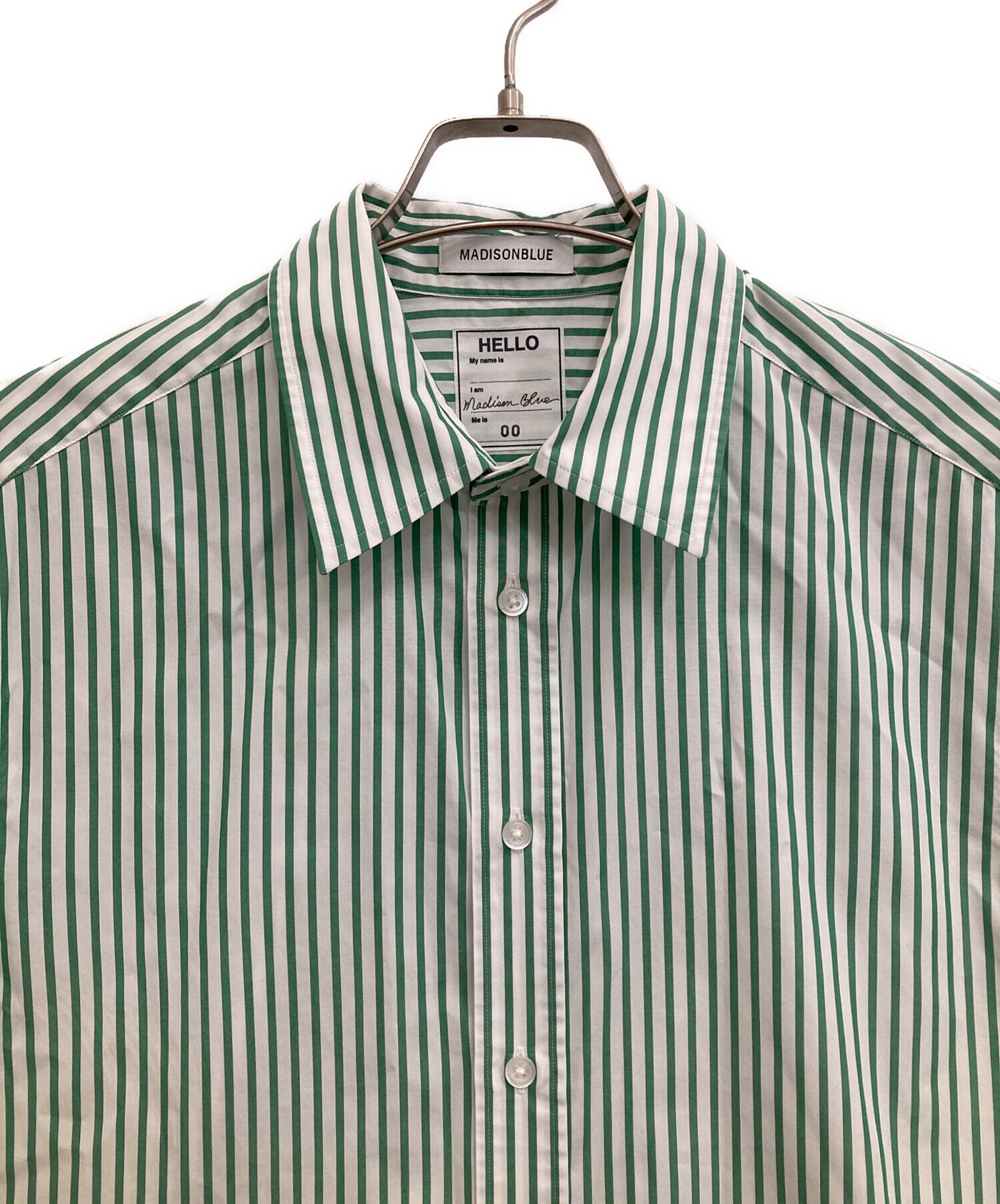 MADISON BLUE マディソンブルー カジュアルシャツ メンズ 【古着】【中古】 中古・古着通販】MADISON BLUE (マディソンブルー) RELAXED FIT S／S