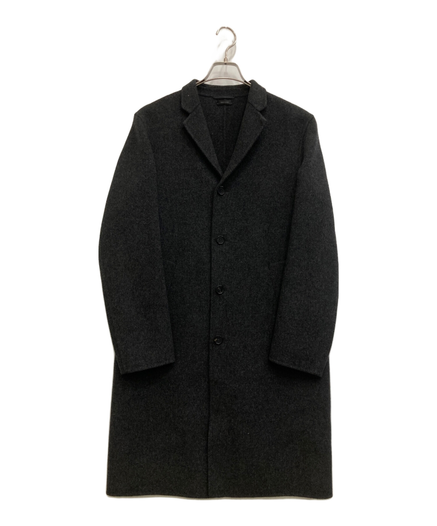 JIL SANDER チェスターコート 中古・古着通販】JIL SANDER (ジルサンダー) チェスターコート グレー