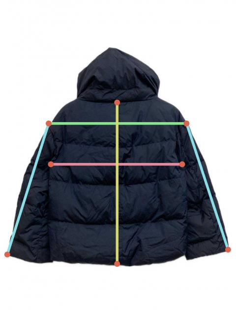 中古・古着通販】theory (セオリー) 2WAYダウンジャケット ネイビー