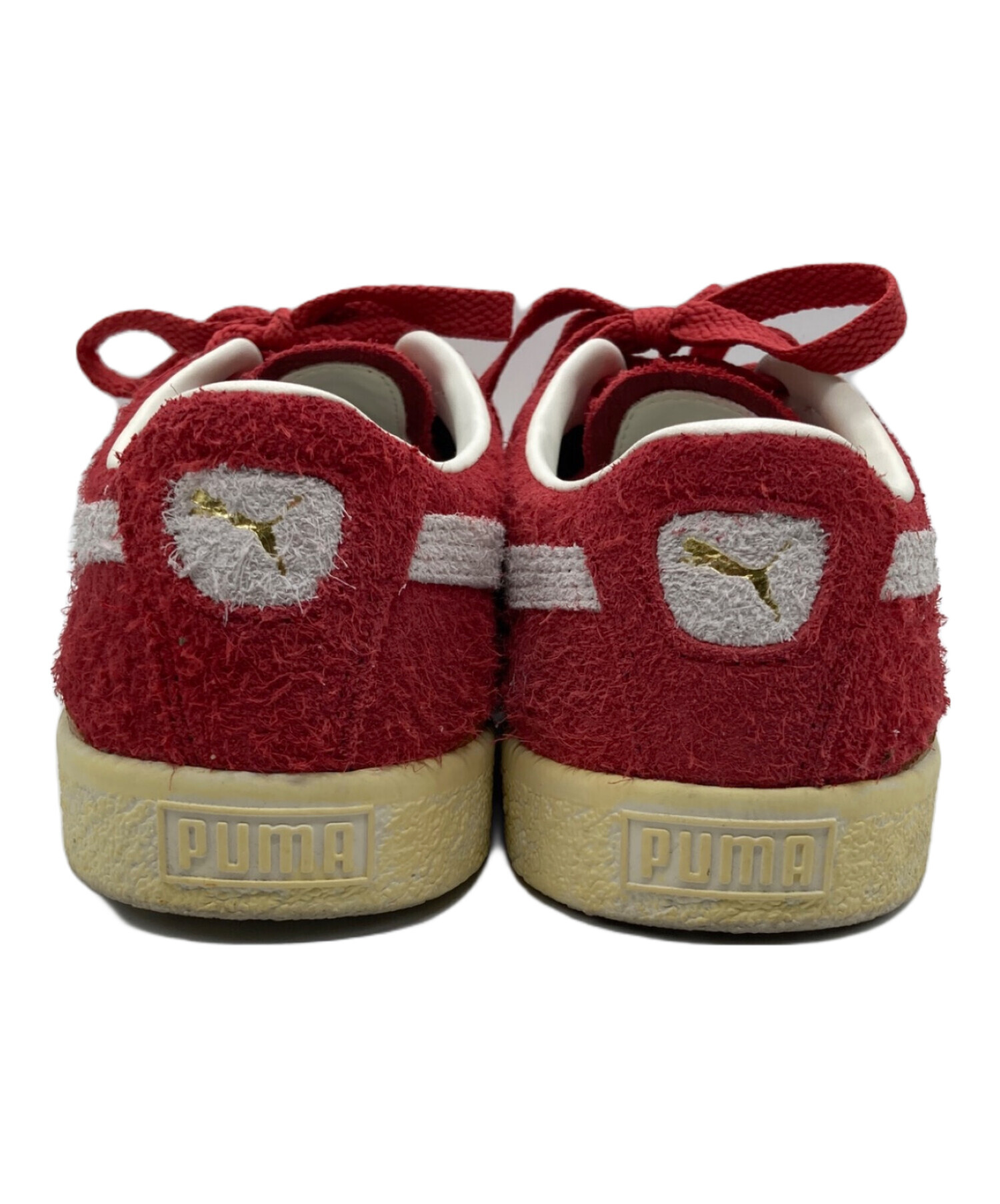 中古・古着通販】PUMA (プーマ) ローカットスニーカー レッド サイズ