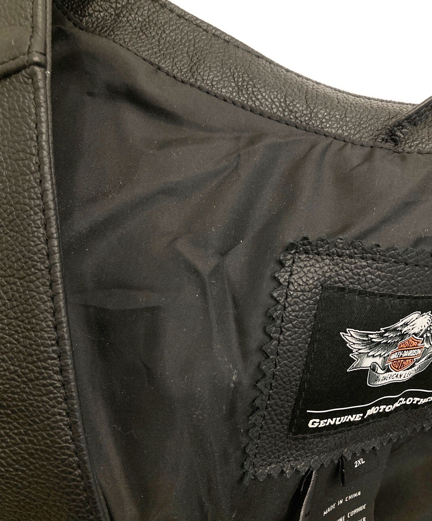 中古・古着通販】HARLEY-DAVIDSON (ハーレーダビッドソン) レザー