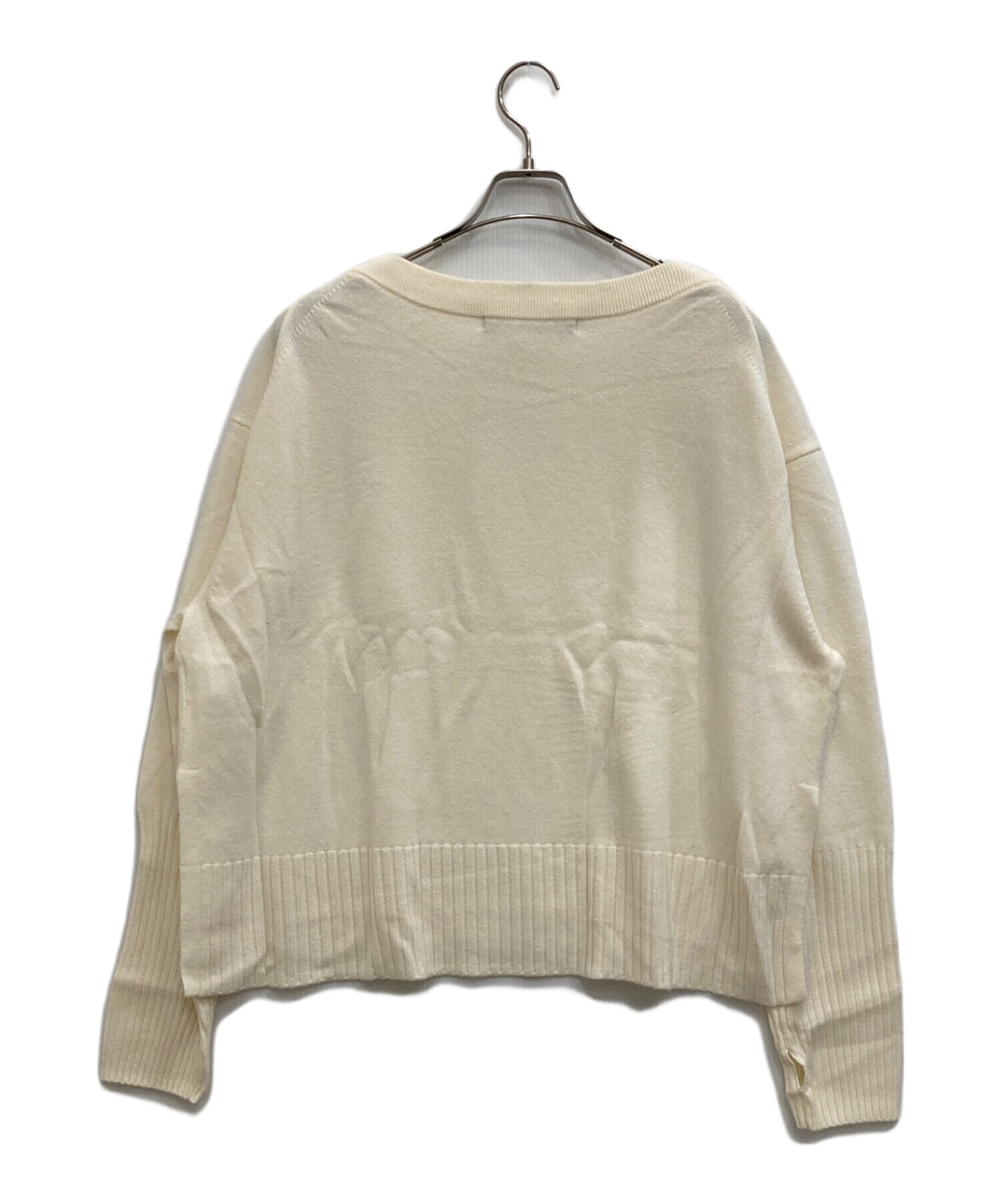 未使用 24AW FRAMeWORK フレームワーク ラグランスリーブワイドプルオーバー ニット セーター F グリーン レディース 古着 中古 USED ラグランスリーブワイドプルオーバー4◇（ニット／セーター