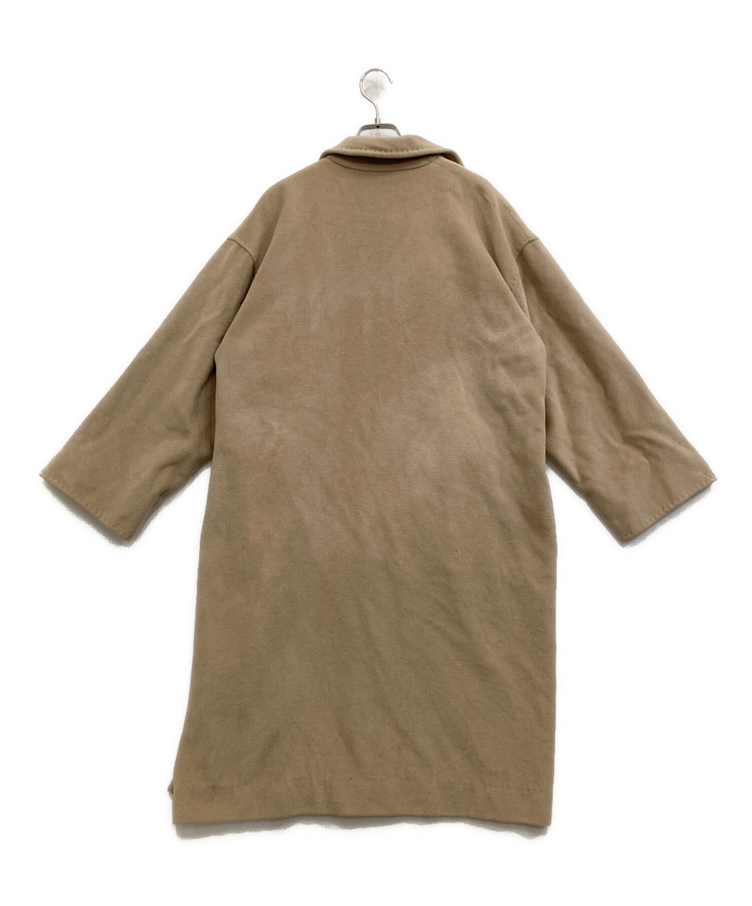 【お値引き中】MaxMara チェスターコート ウール カシミア 40 中古・古着通販】MaxMara (マックスマーラ) ウールカシミヤチェスター