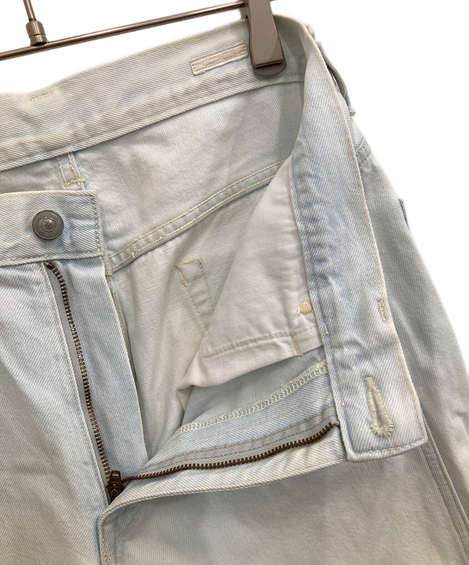 中古・古着通販】COMOLI (コモリ) アイスウォッシュデニムパンツ