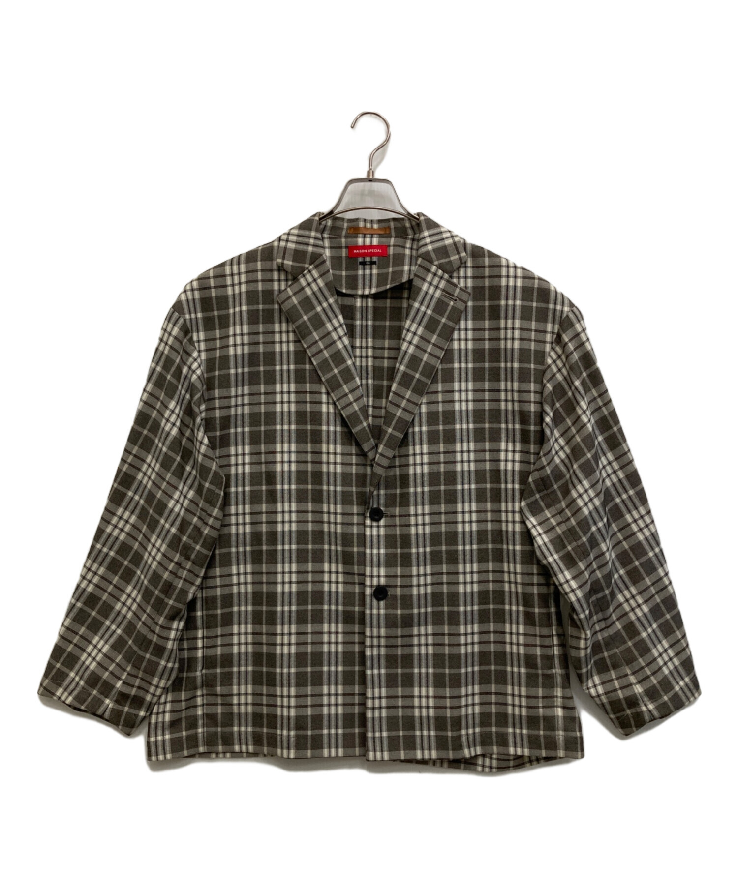 中古・古着通販】MAISON SPECIAL (メゾンスペシャル) チェック