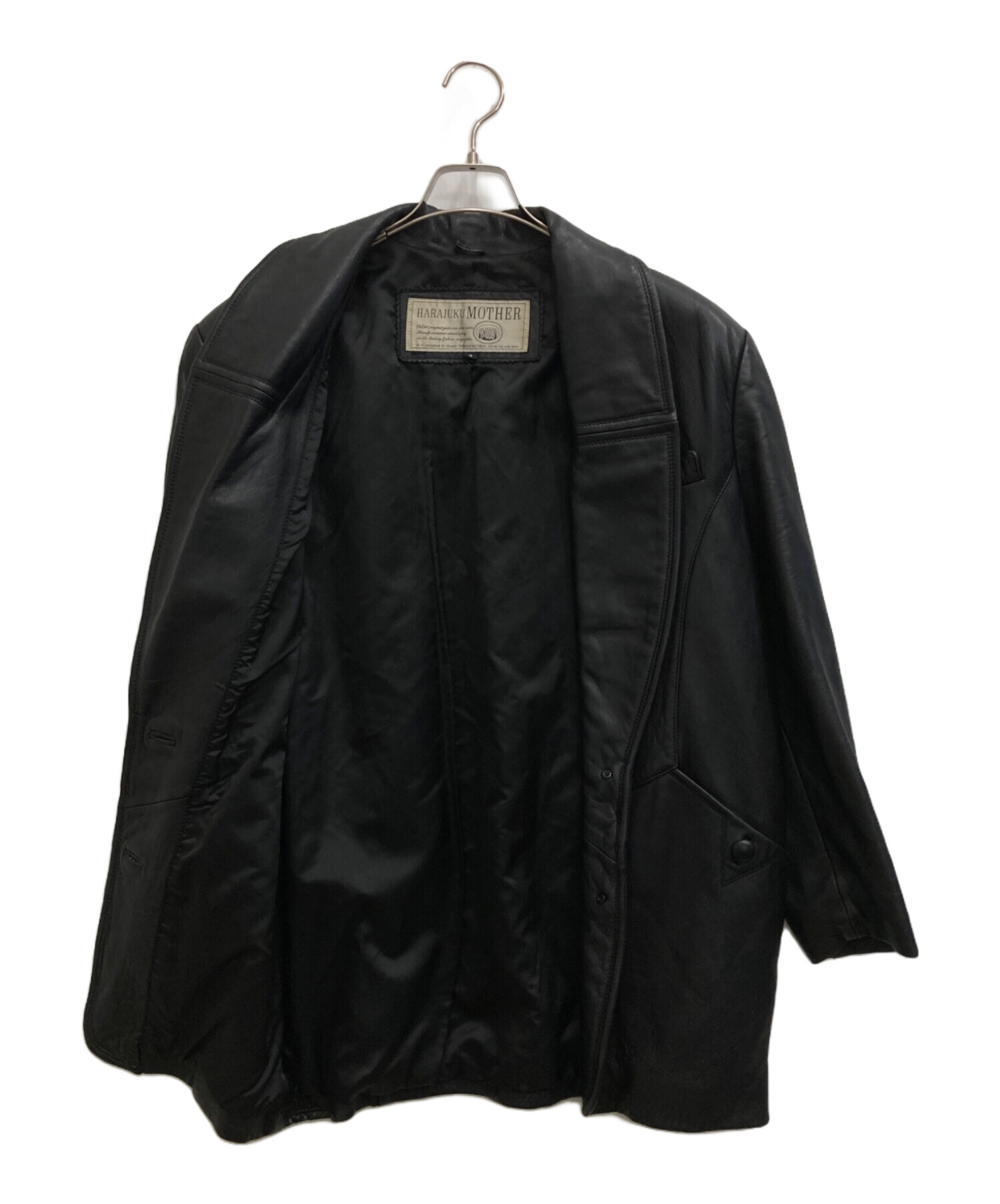 [古着]HARAJUKU MOTHER A-2 G1レザージャケット Mサイズ HARAJUKU MOTHER ダブルレザージャケット－古着屋マッシュ