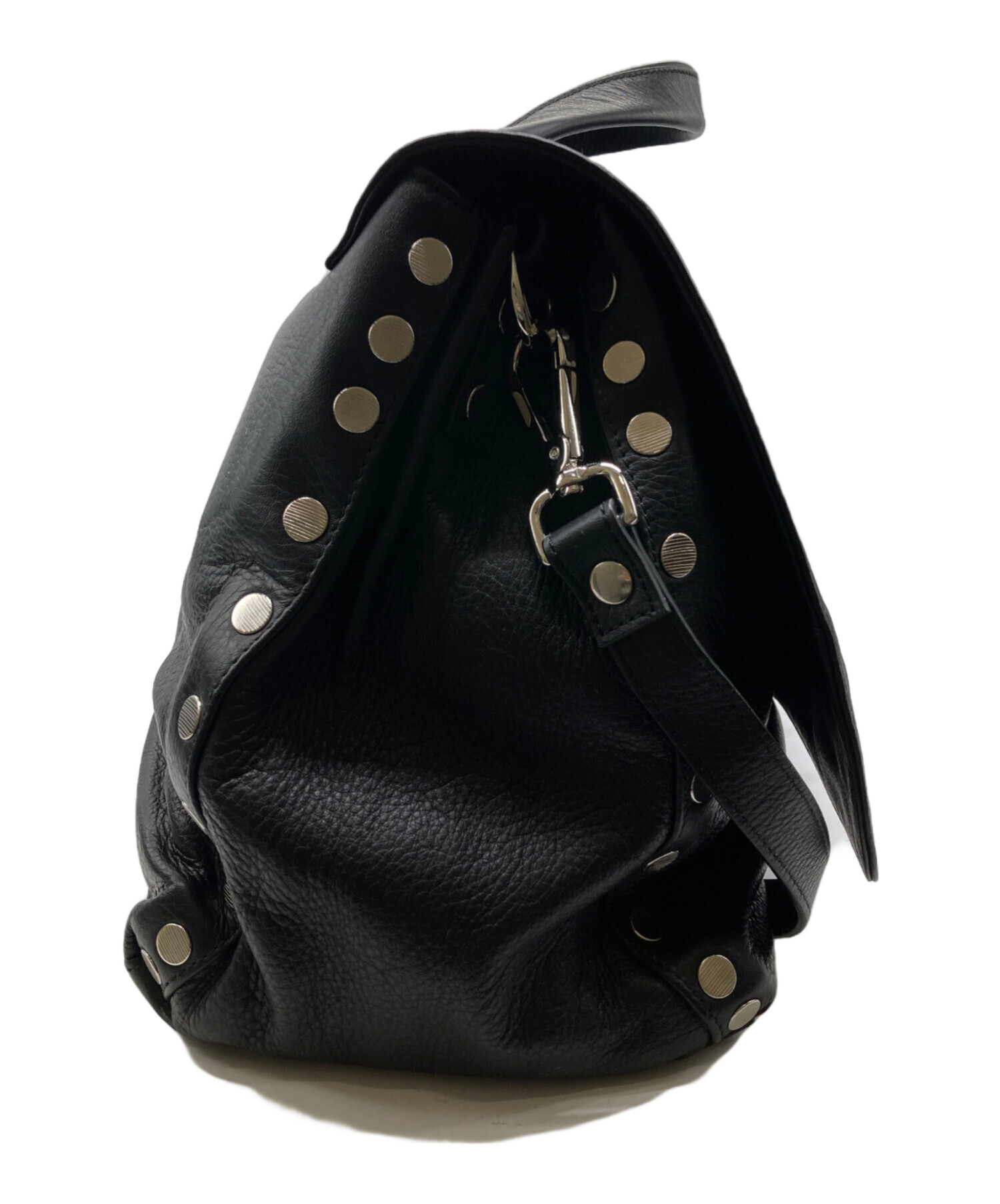 中古・古着通販】ZANELLATO (ザネラート) 2WAYレザーバッグ ブラック