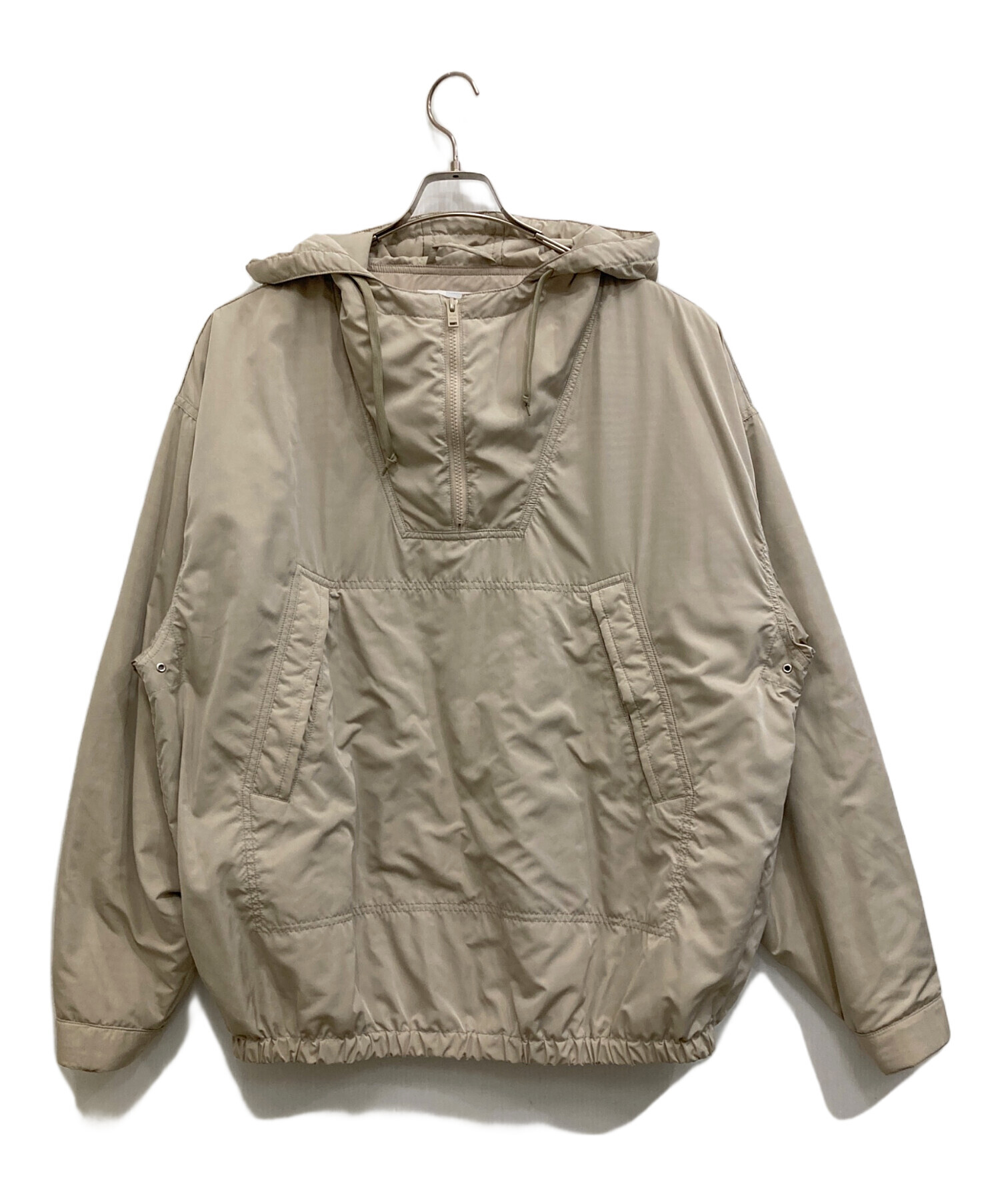中古・古着通販】CITEN (シテン) 中綿アノラックパーカ ベージュ 