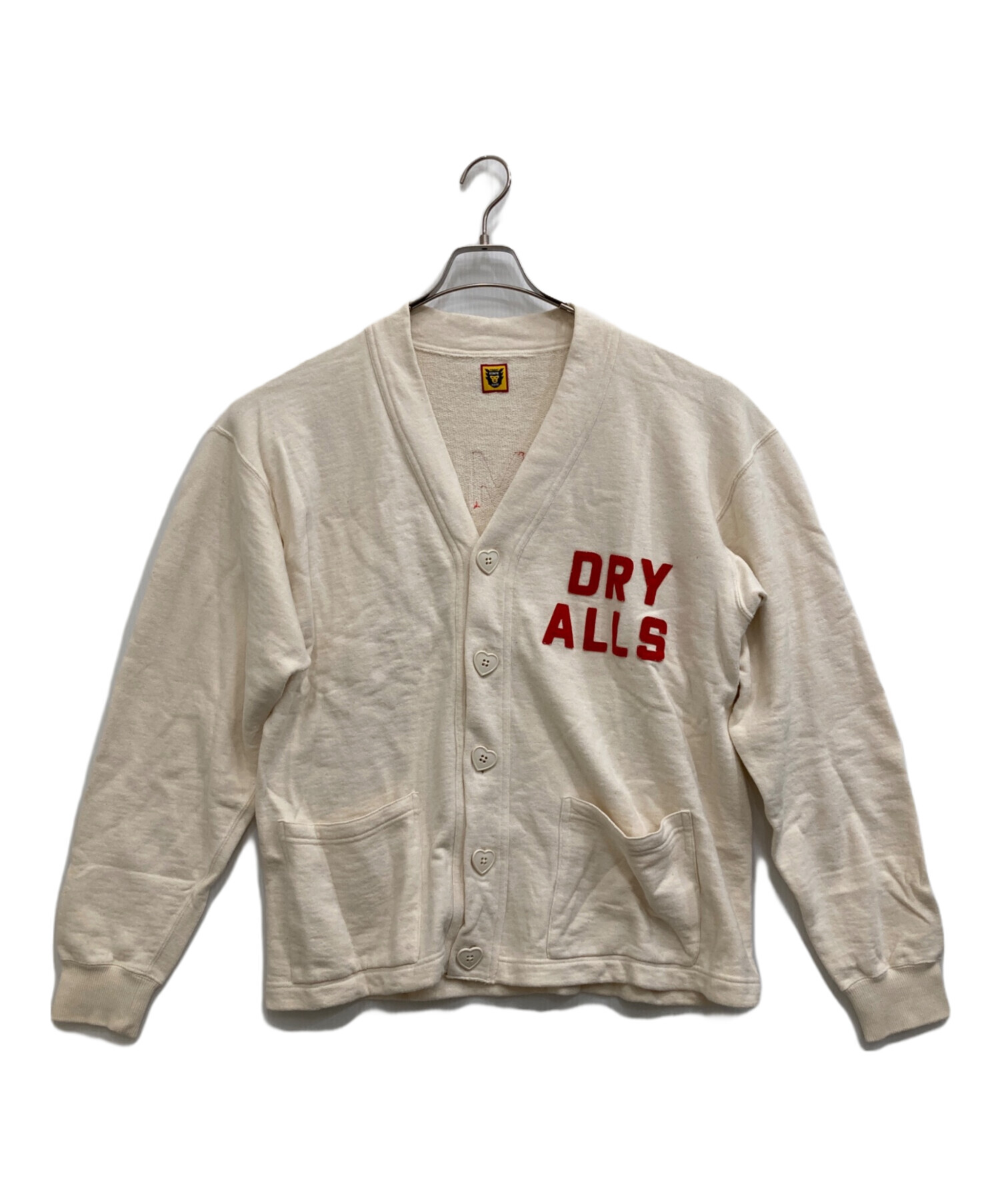 中古・古着通販】HUMAN MADE (ヒューマンメイド) ロゴカーディガン 