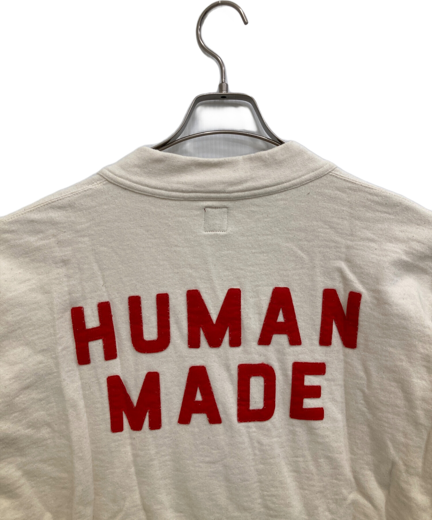 中古・古着通販】HUMAN MADE (ヒューマンメイド) ロゴカーディガン 