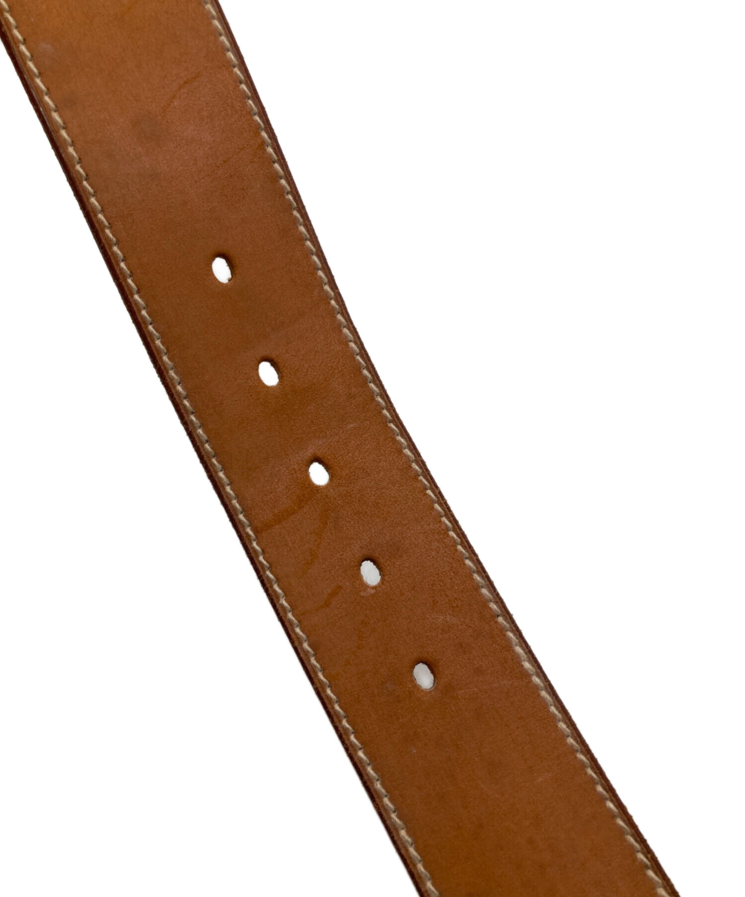 中古・古着通販】HERMES (エルメス) レザーベルト ブラウン｜ブランド