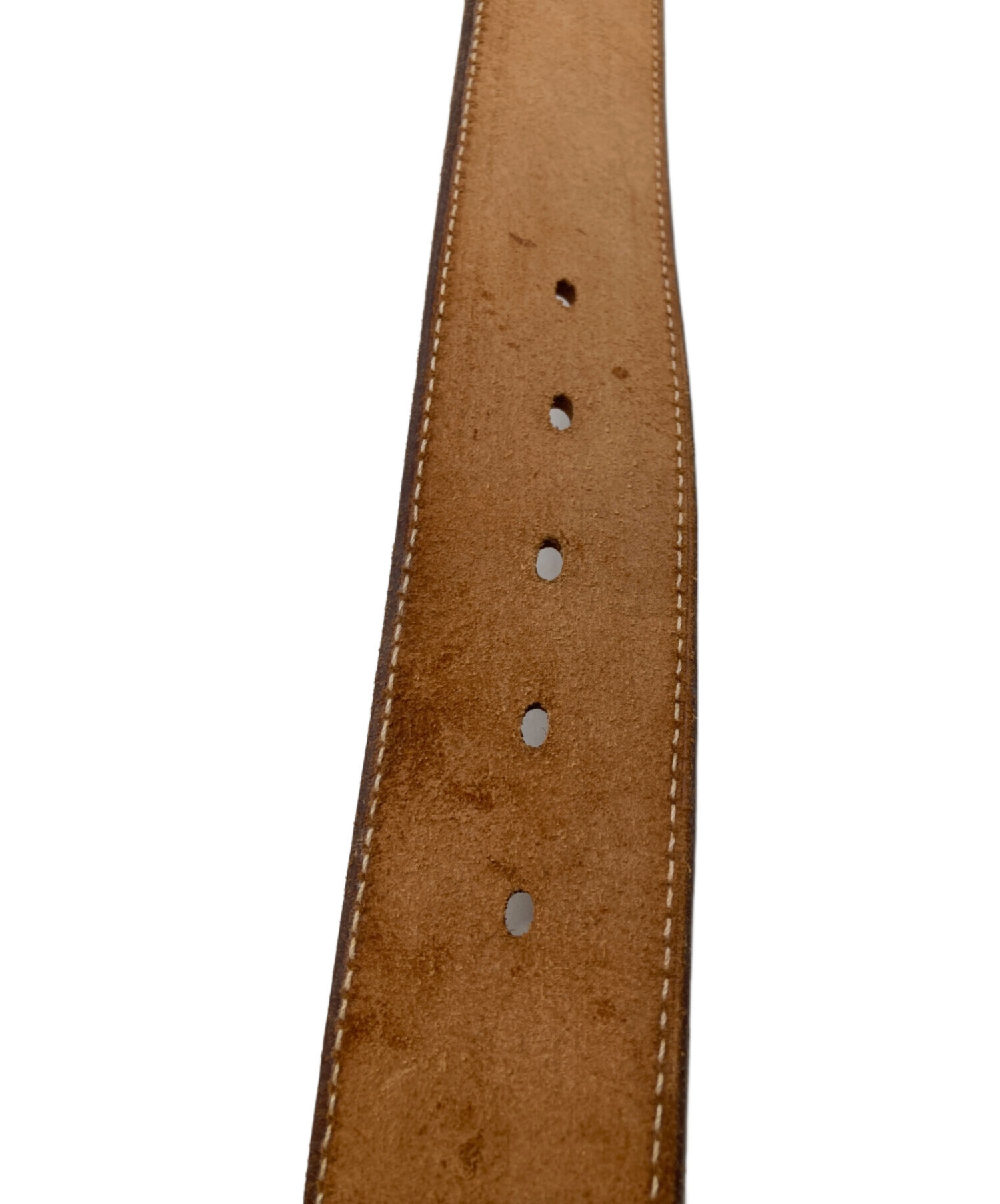 中古・古着通販】HERMES (エルメス) レザーベルト ブラウン｜ブランド