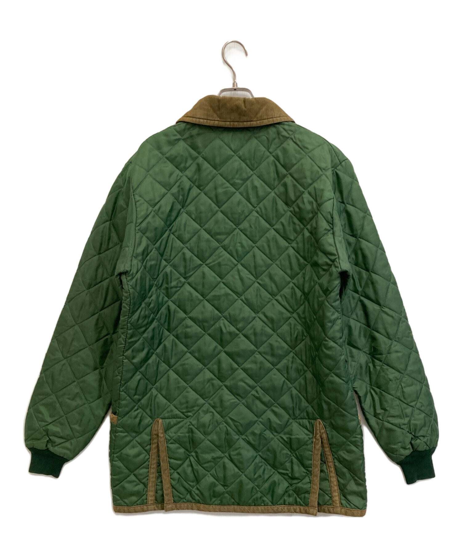 中古・古着通販】LAVENHAM (ラベンハム) キルティングコート グリーン 