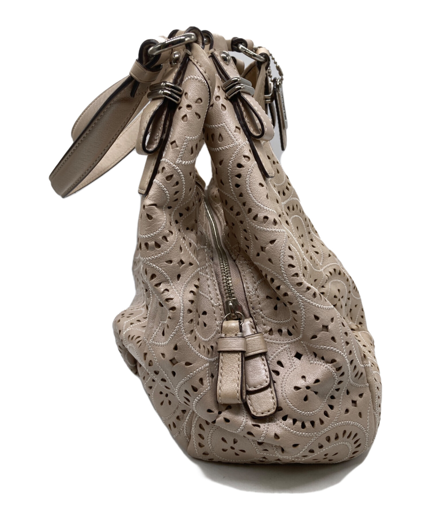 中古・古着通販】COACH (コーチ) マディソン レースレザー マギー