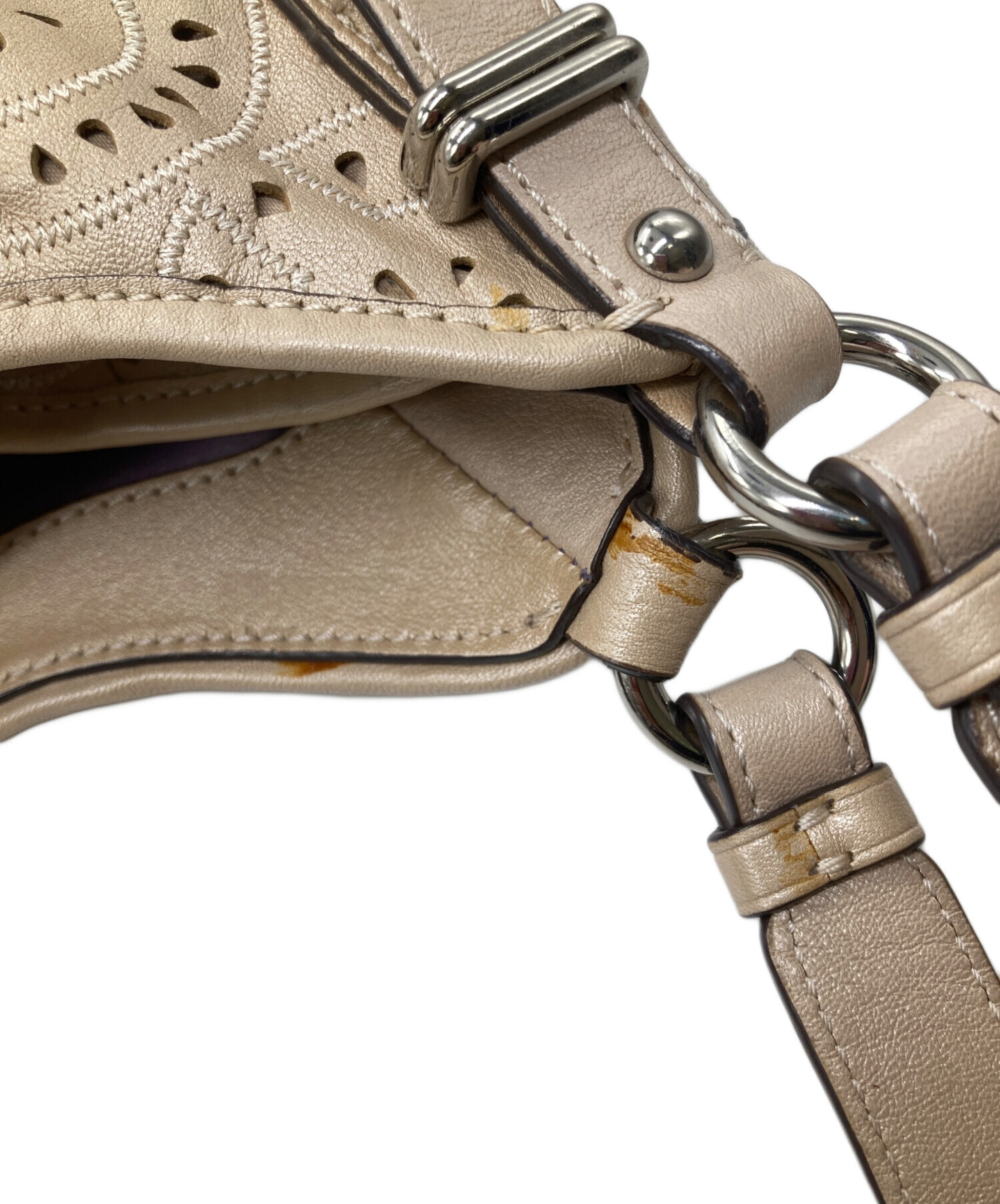 中古・古着通販】COACH (コーチ) マディソン レースレザー マギー