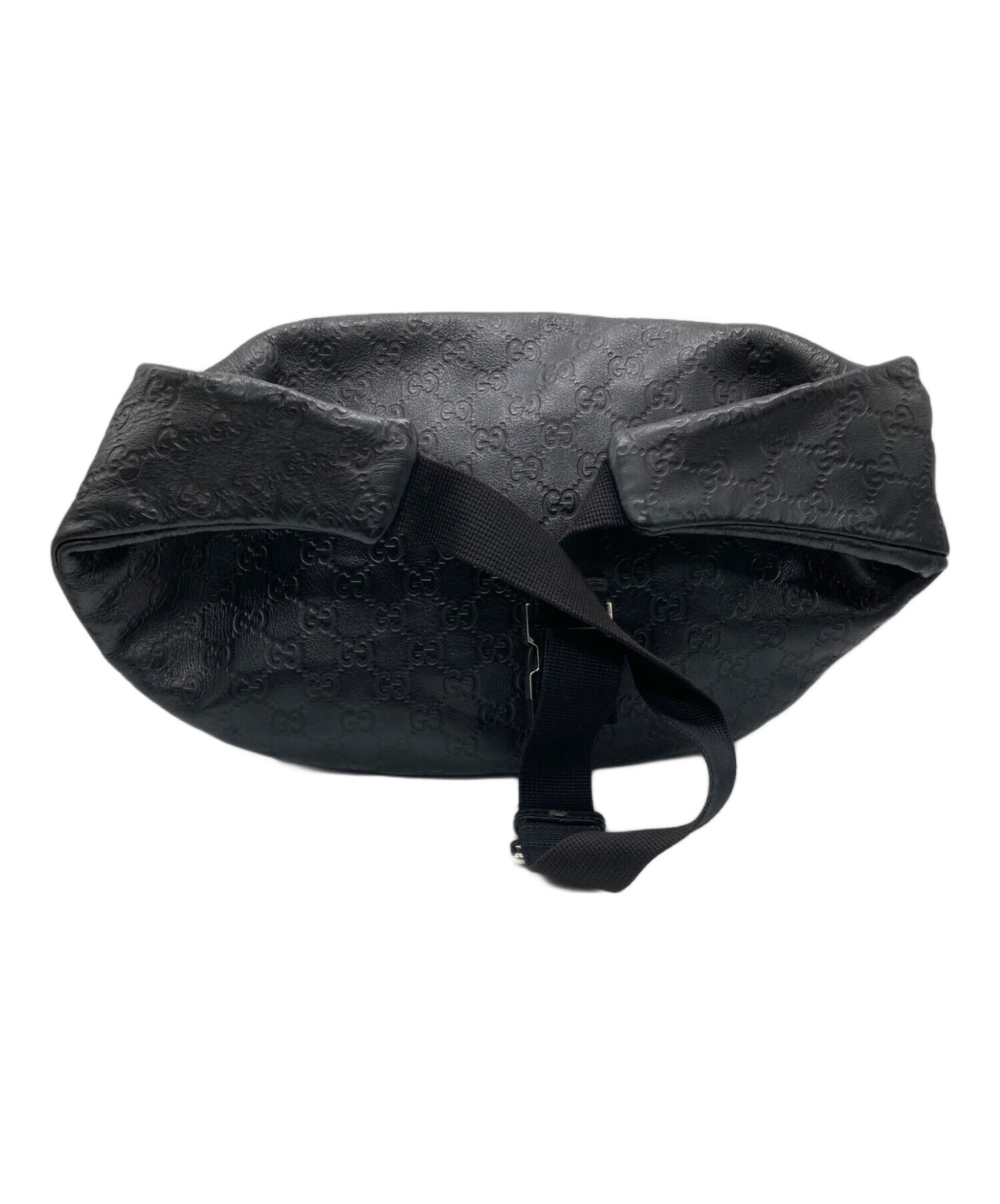 中古・古着通販】GUCCI (グッチ) ボディバッグ ブラック｜ブランド 