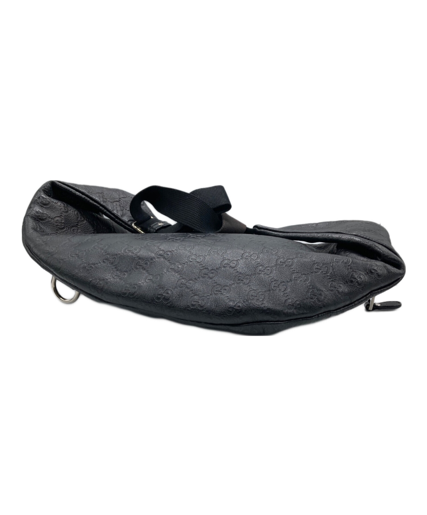 中古・古着通販】GUCCI (グッチ) ボディバッグ ブラック｜ブランド 