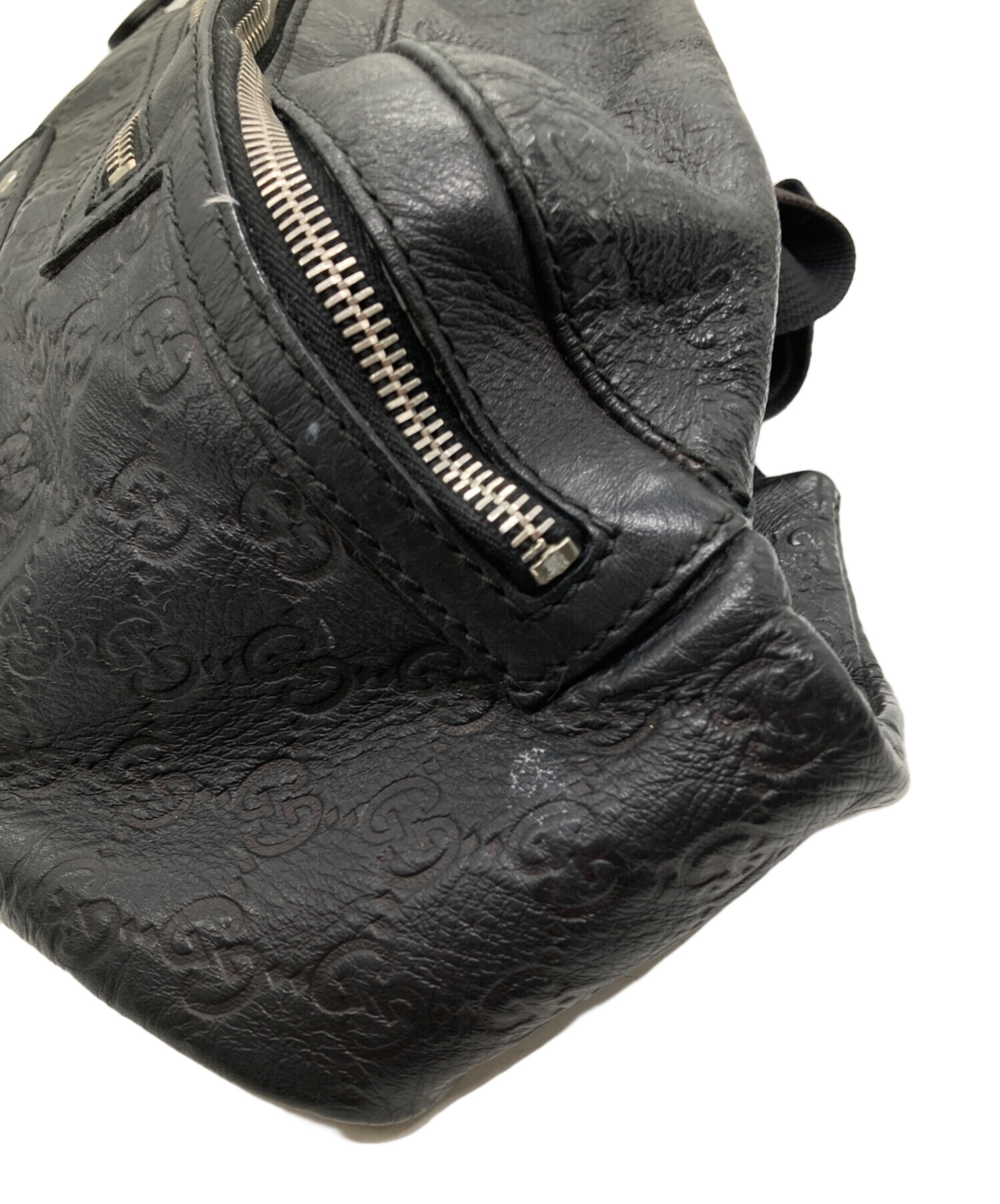 中古・古着通販】GUCCI (グッチ) ボディバッグ ブラック｜ブランド 
