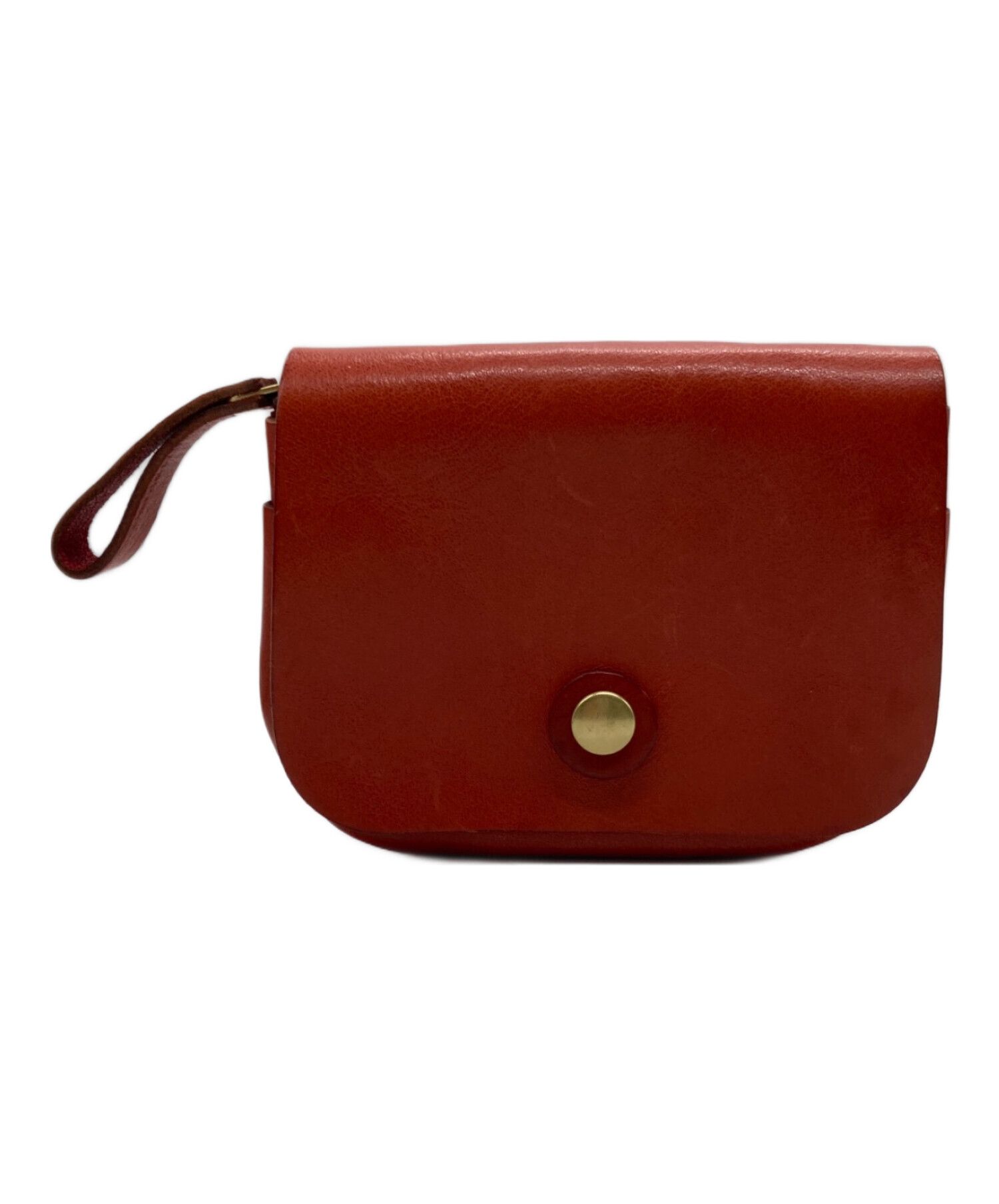 中古・古着通販】Herz (ヘルツ) 2つ折り財布 レッド｜ブランド・古着