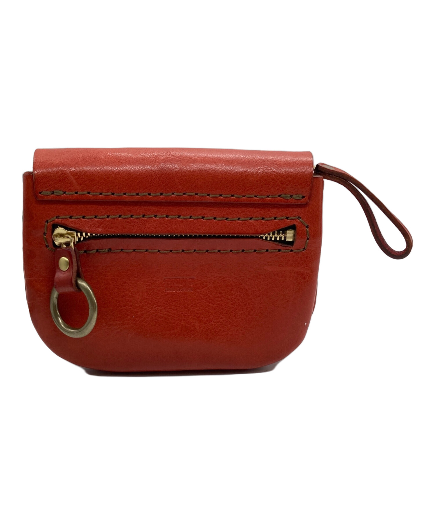 中古・古着通販】Herz (ヘルツ) 2つ折り財布 レッド｜ブランド・古着