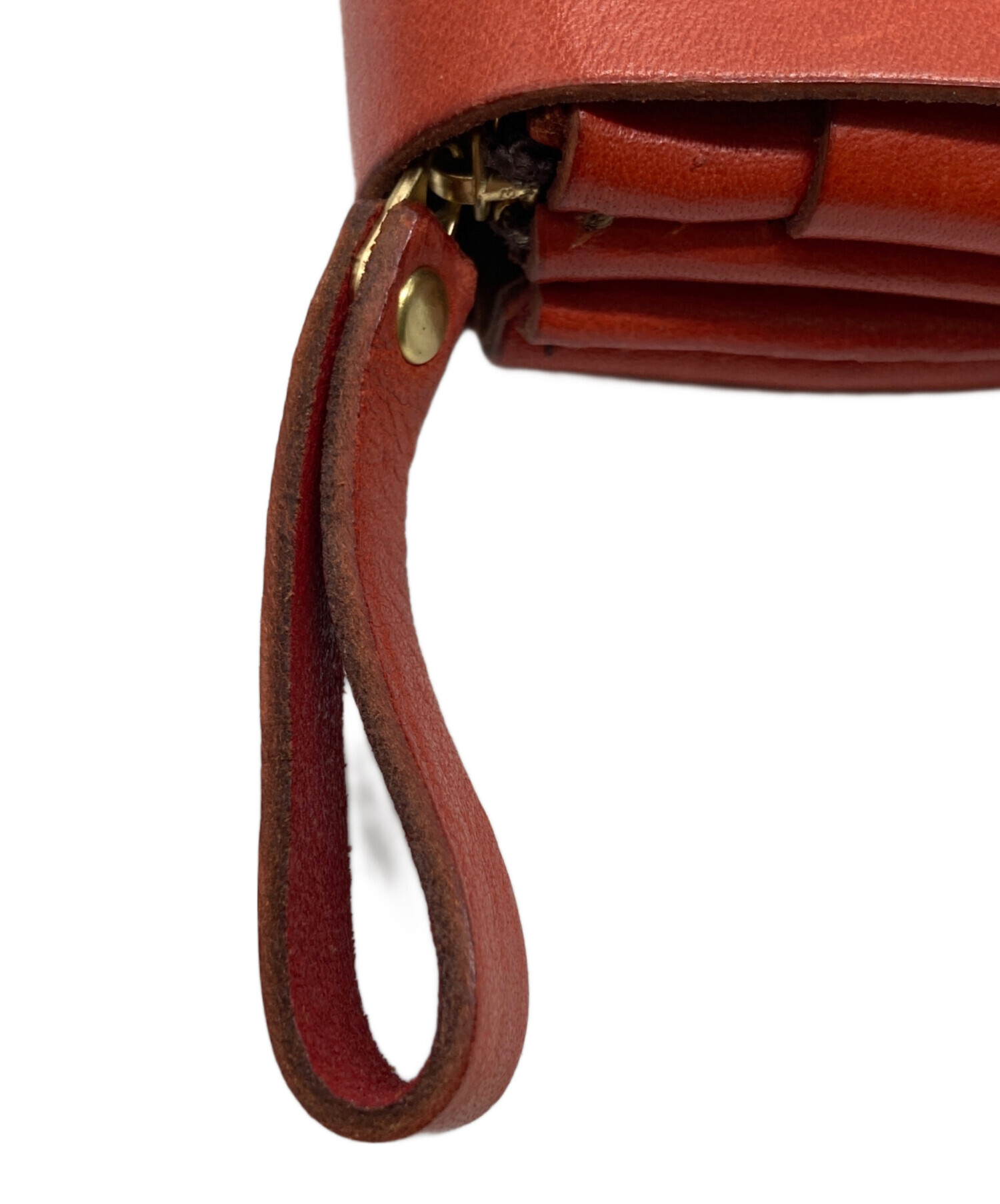 中古・古着通販】Herz (ヘルツ) 2つ折り財布 レッド｜ブランド・古着