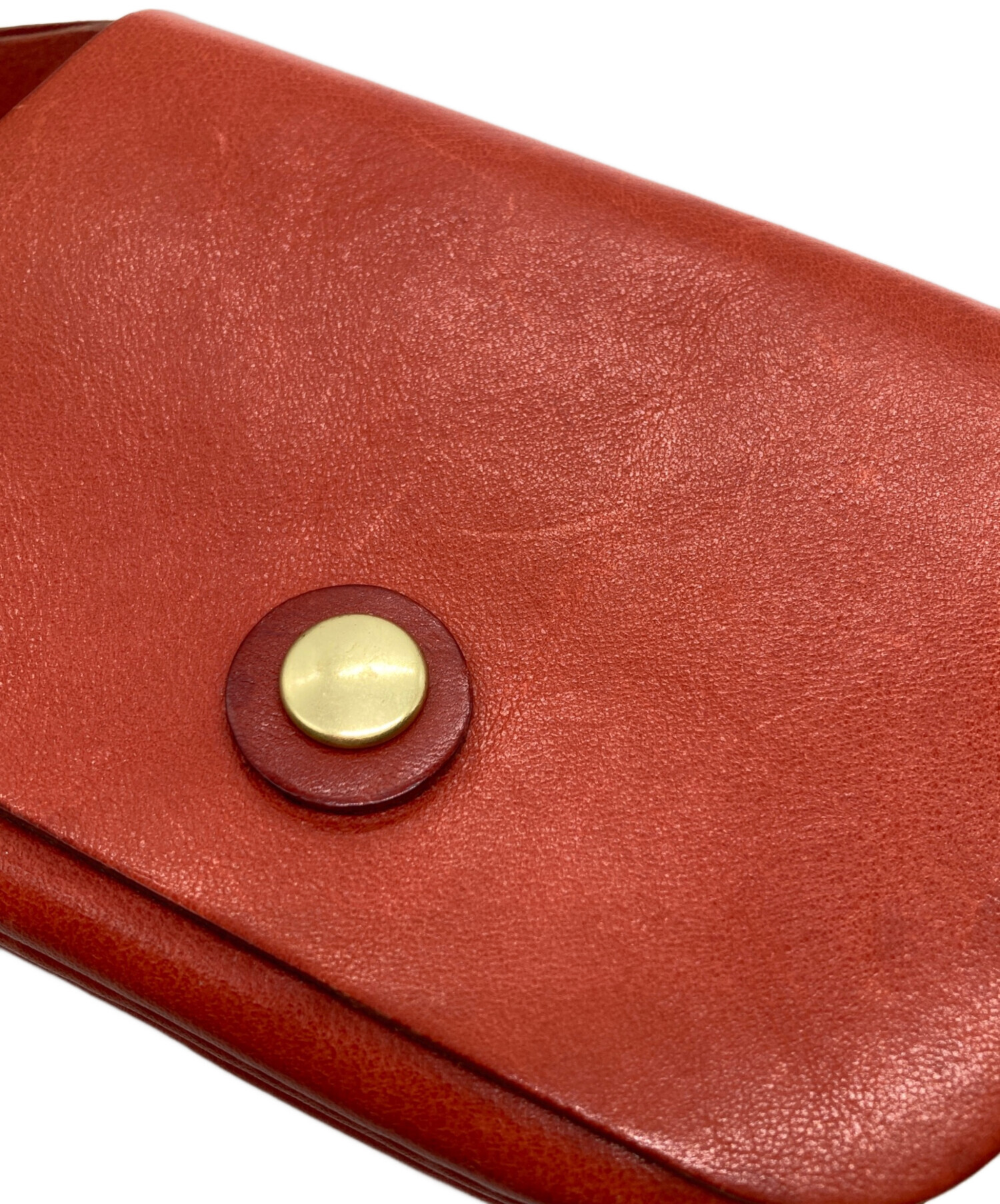 中古・古着通販】Herz (ヘルツ) 2つ折り財布 レッド｜ブランド・古着