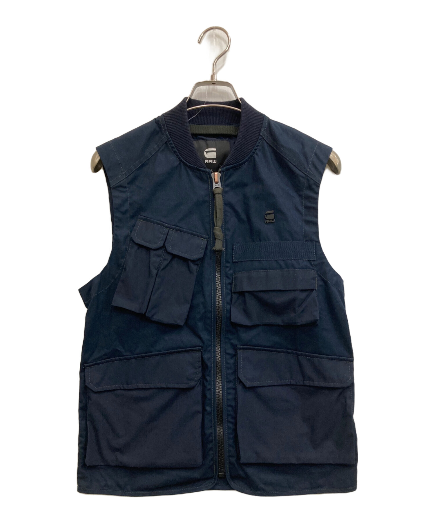 中古・古着通販】G-STAR RAW (ジースターロゥ) Utility Vest ネイビー 