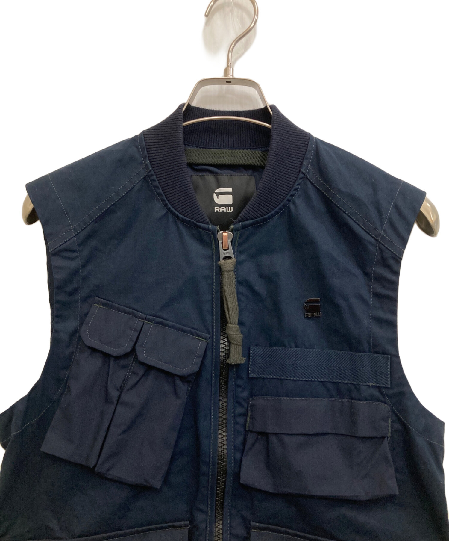 中古・古着通販】G-STAR RAW (ジースターロゥ) Utility Vest ネイビー