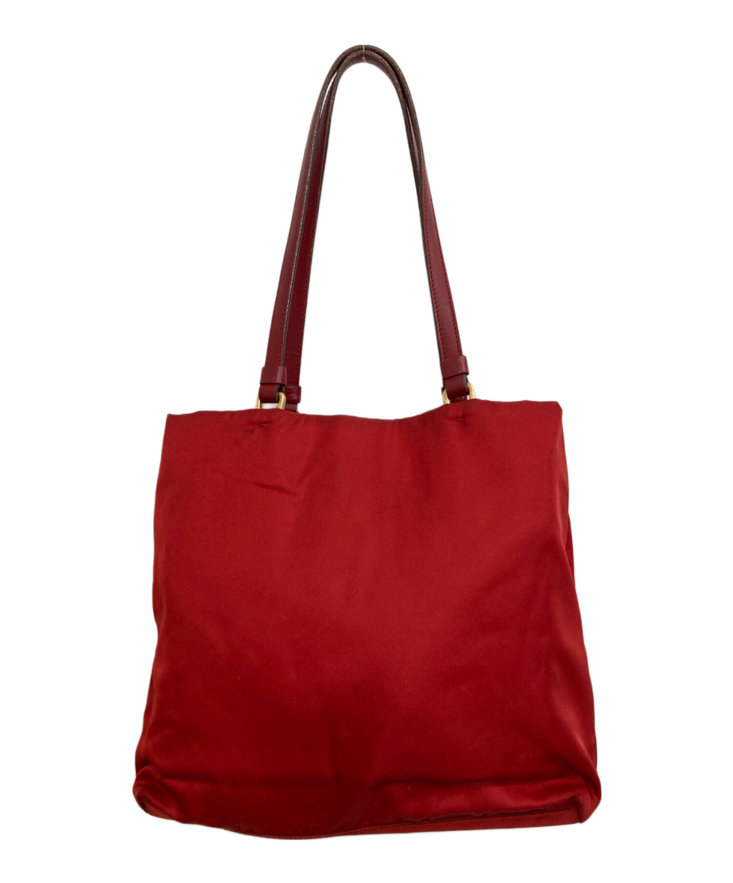 中古・古着通販】PRADA (プラダ) ハンドバッグ レッド｜ブランド・古着