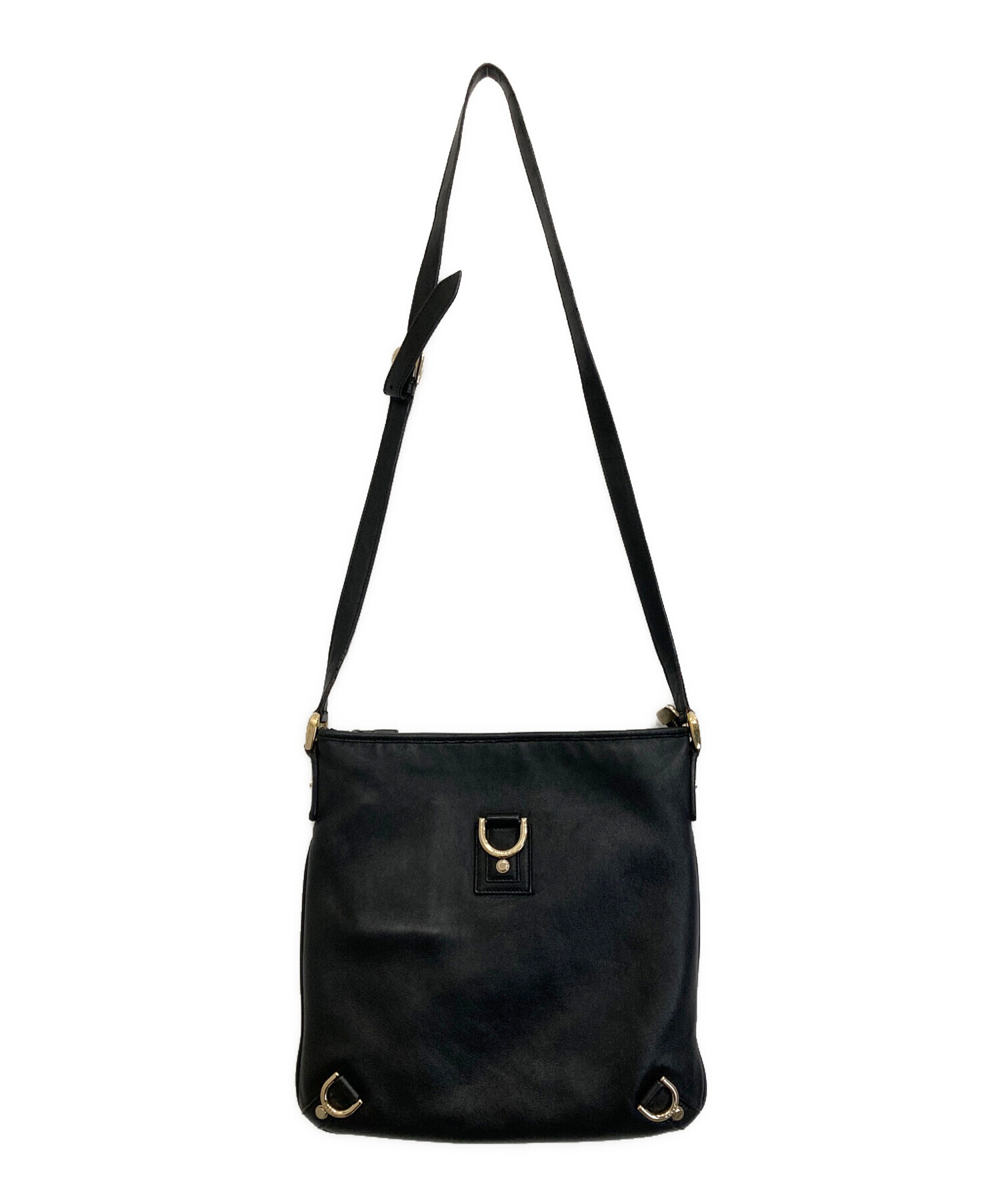 中古・古着通販】GUCCI (グッチ) ショルダーバッグ ブラック｜ブランド