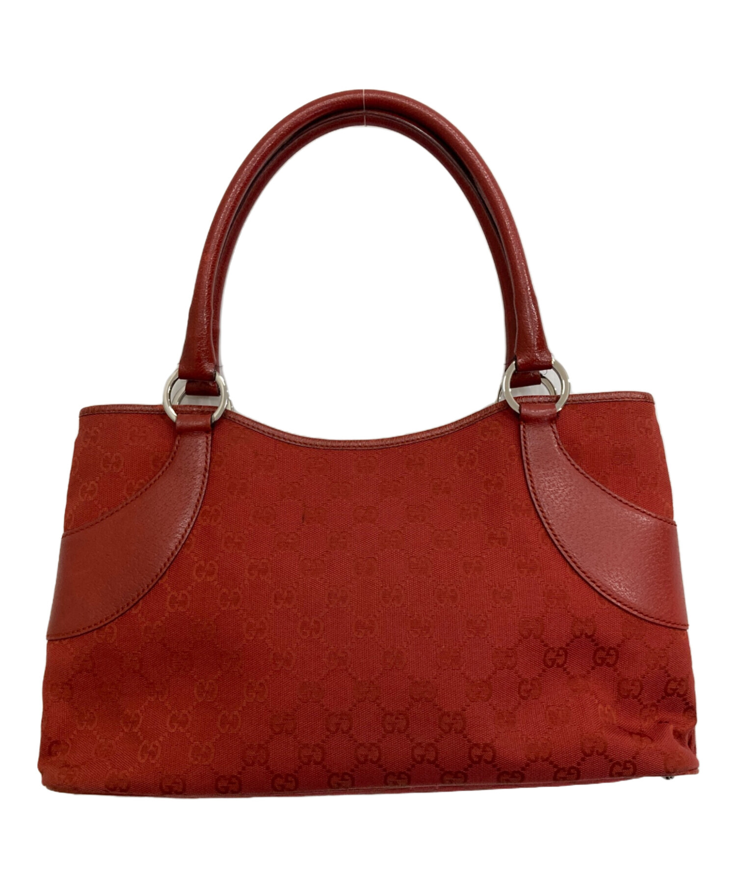中古・古着通販】GUCCI (グッチ) トートバッグ レッド｜ブランド・古着 