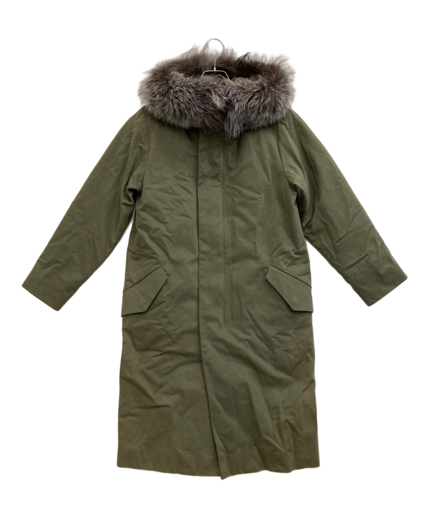 中古・古着通販】Adam et Rope (アダム エ ロペ) モッズコート カーキ