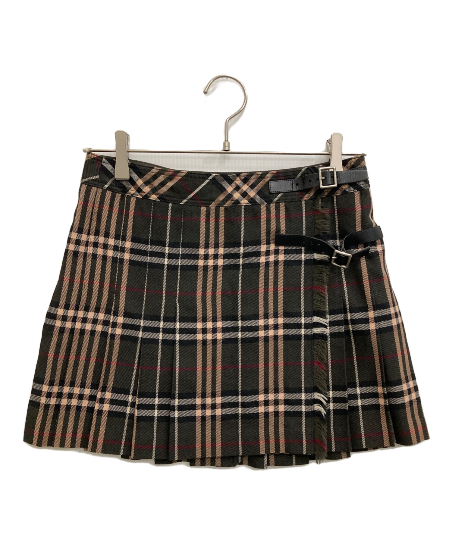 【良品】BURBERRY BLUE LABEL ノバチェック スカート Sサイズ 中古・古着通販】BURBERRY BLUE LABEL (バーバリー ブルー レーベル