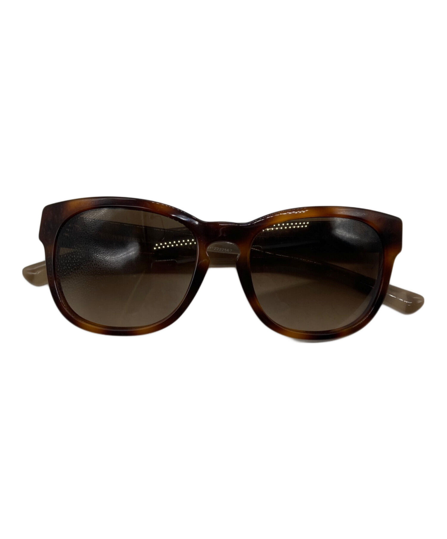 未使用に近い BURBERRY バーバリー ダーク ブラウン サングラス 夏 中古・古着通販】BURBERRY (バーバリー) サングラス ブラウン