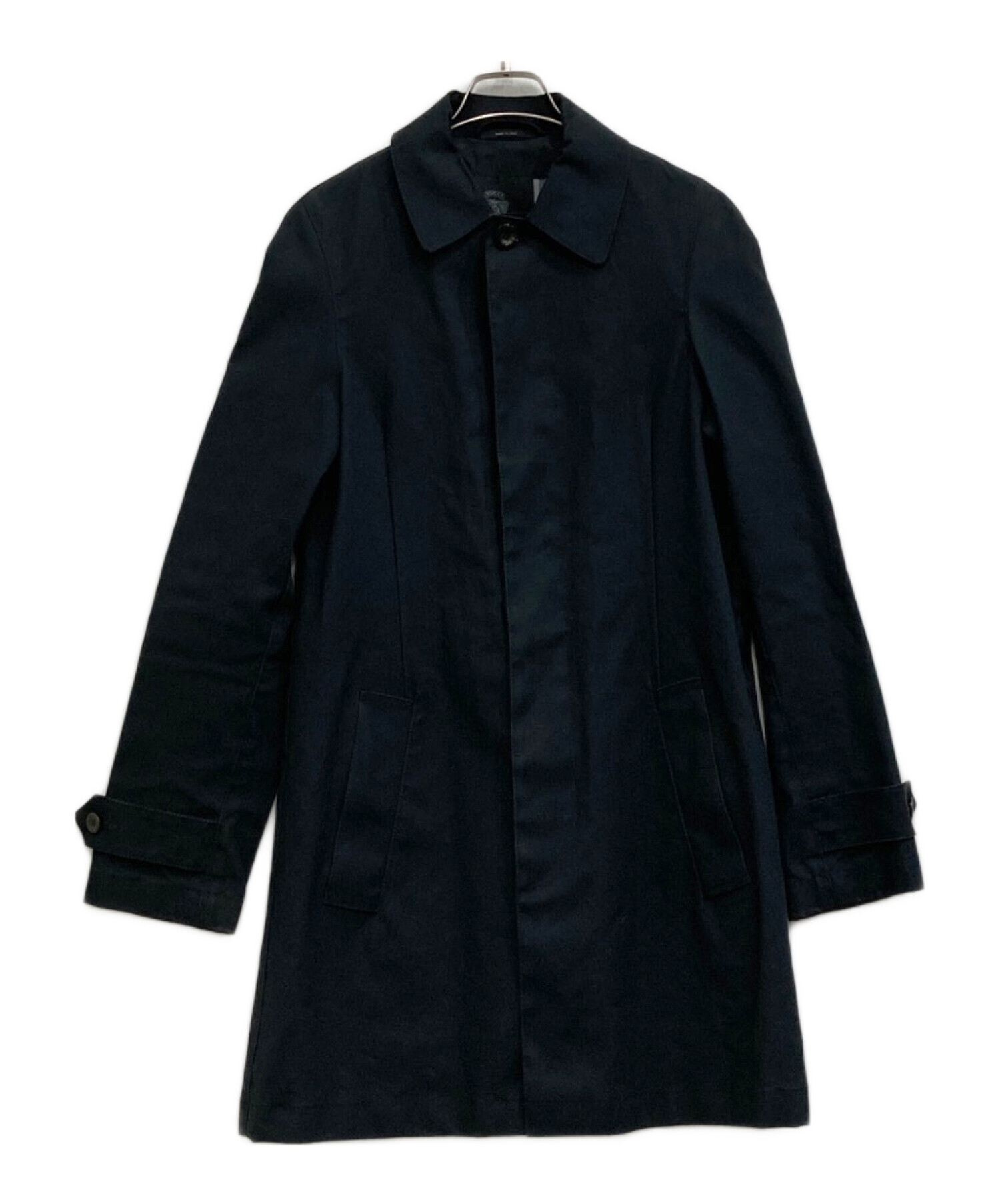 中古・古着通販】GUCCI (グッチ) ステンカラーコート ネイビー サイズ