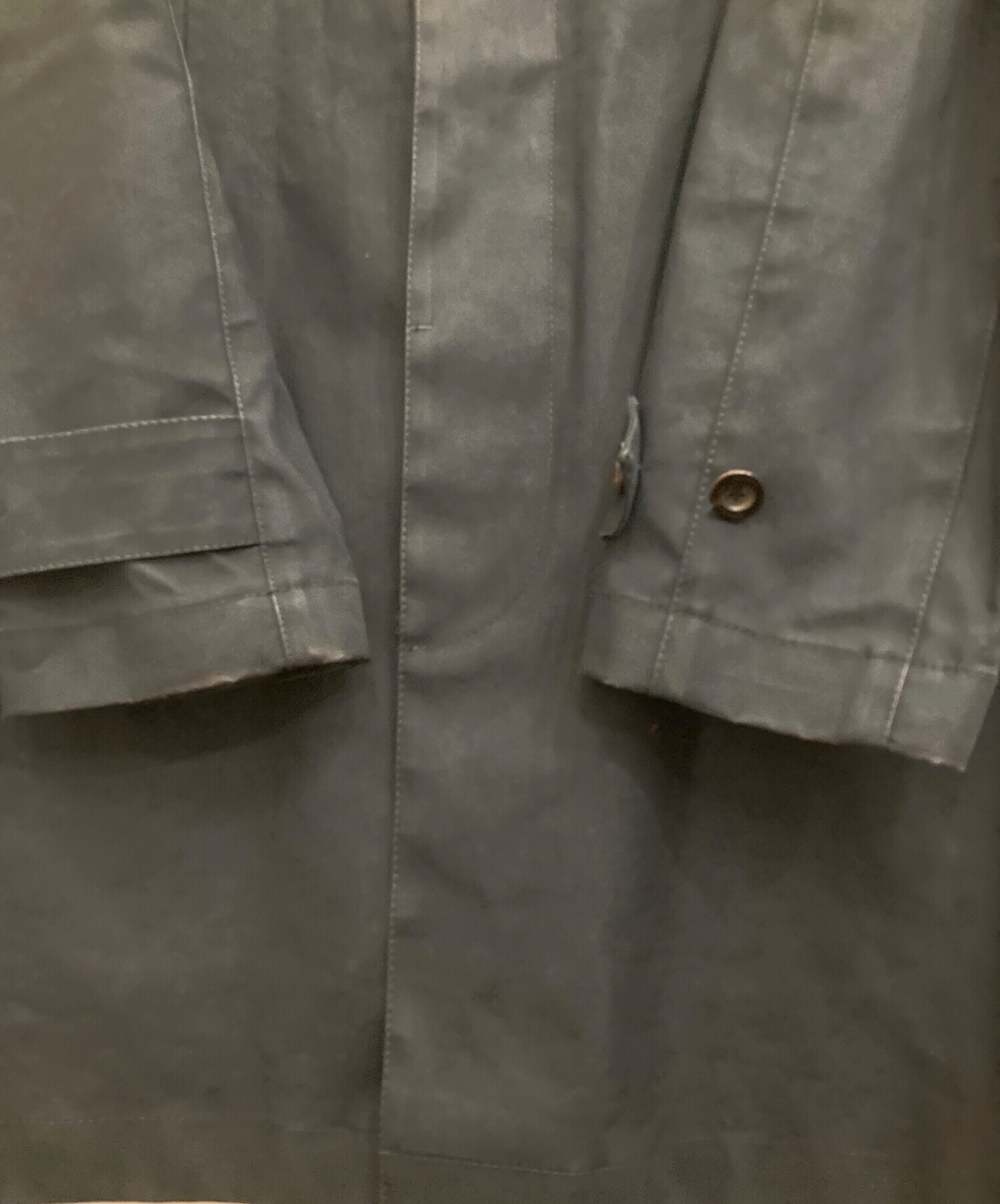 GUCCI 2021 ミケーレ チェック ステンカラーコート 44 中古・古着通販】GUCCI (グッチ) ステンカラーコート ネイビー サイズ