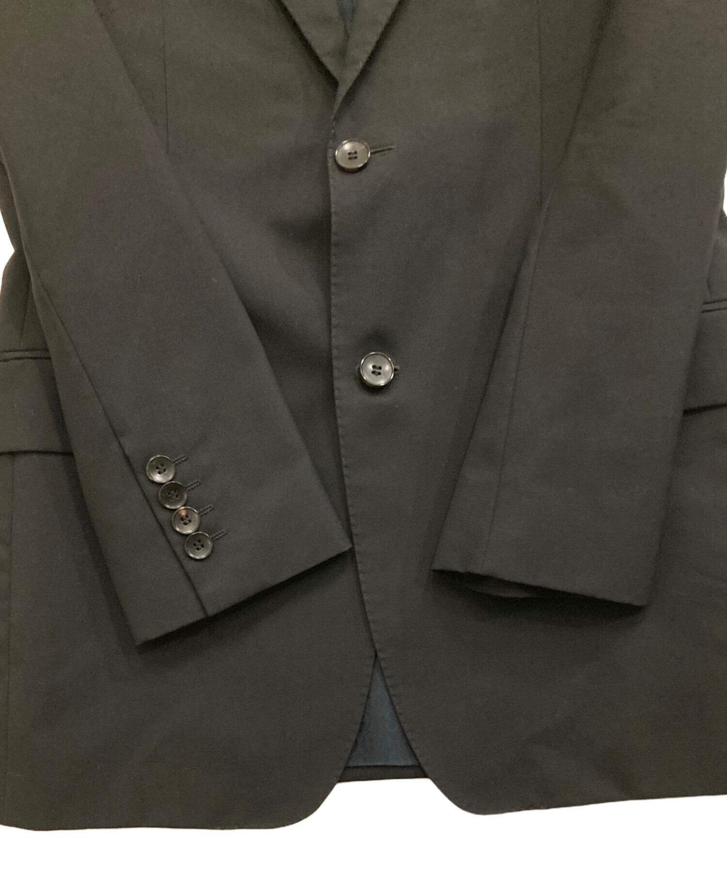 中古・古着通販】GUCCI (グッチ) テーラードジャケット ブラック